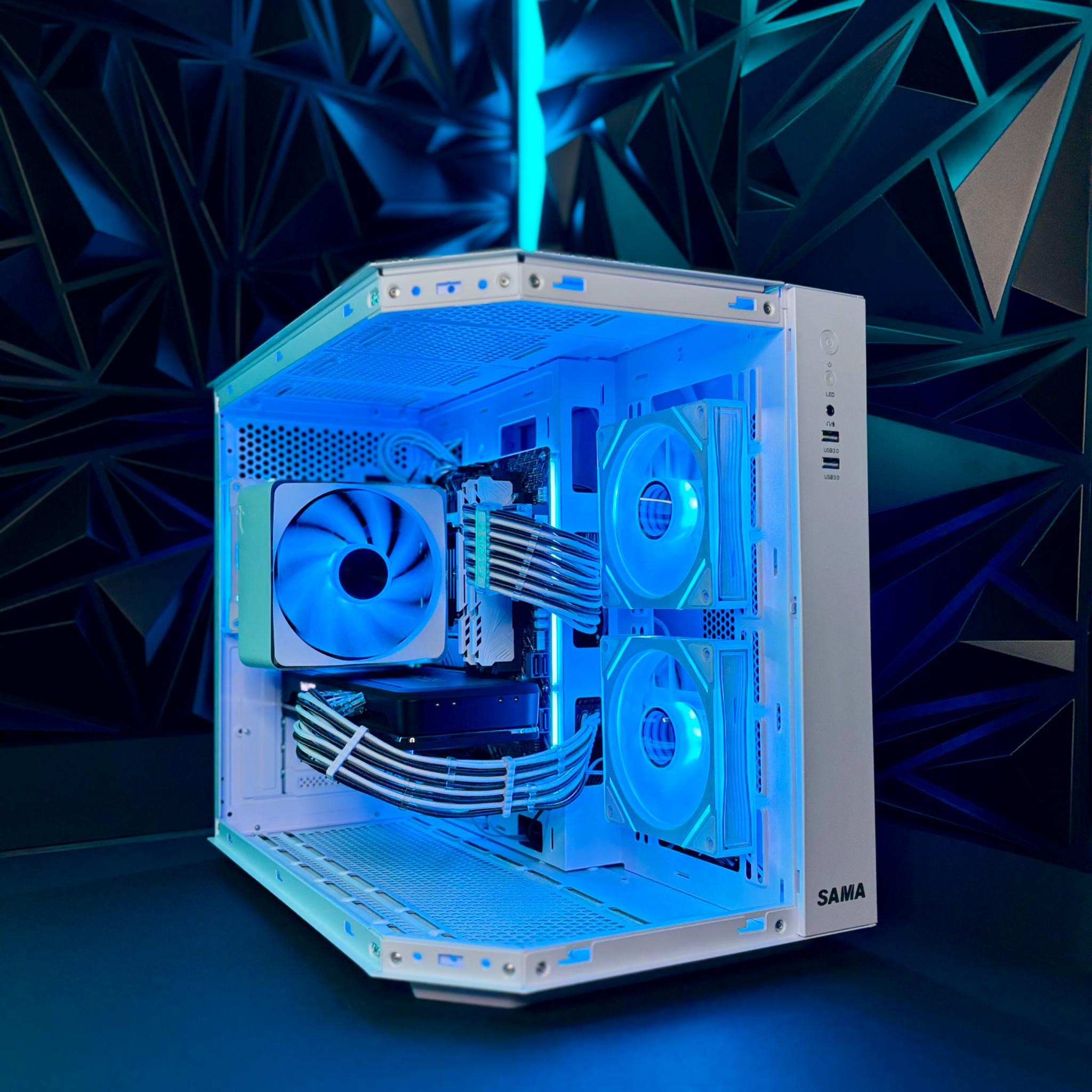 GAMING PC / Arc A750 / 12100F / 32 GB RAM / 1 TB STORAGE + WiFi