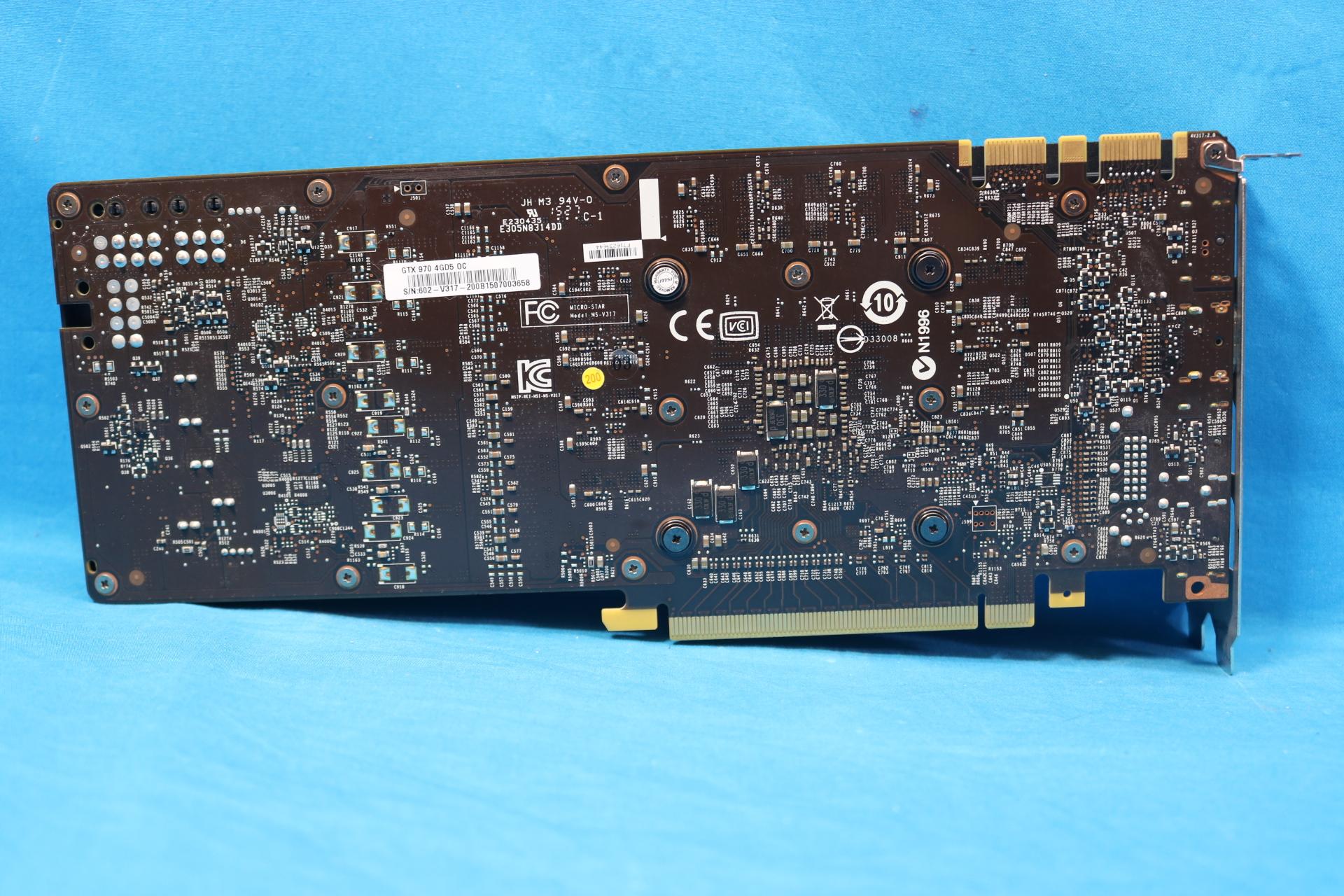 MSI NVIDIA GeForce GTX 970 Afterburner OC 4GB GDDR5 PCIe 3.0 x16 Blower-Style Desktop GPU MS-V317