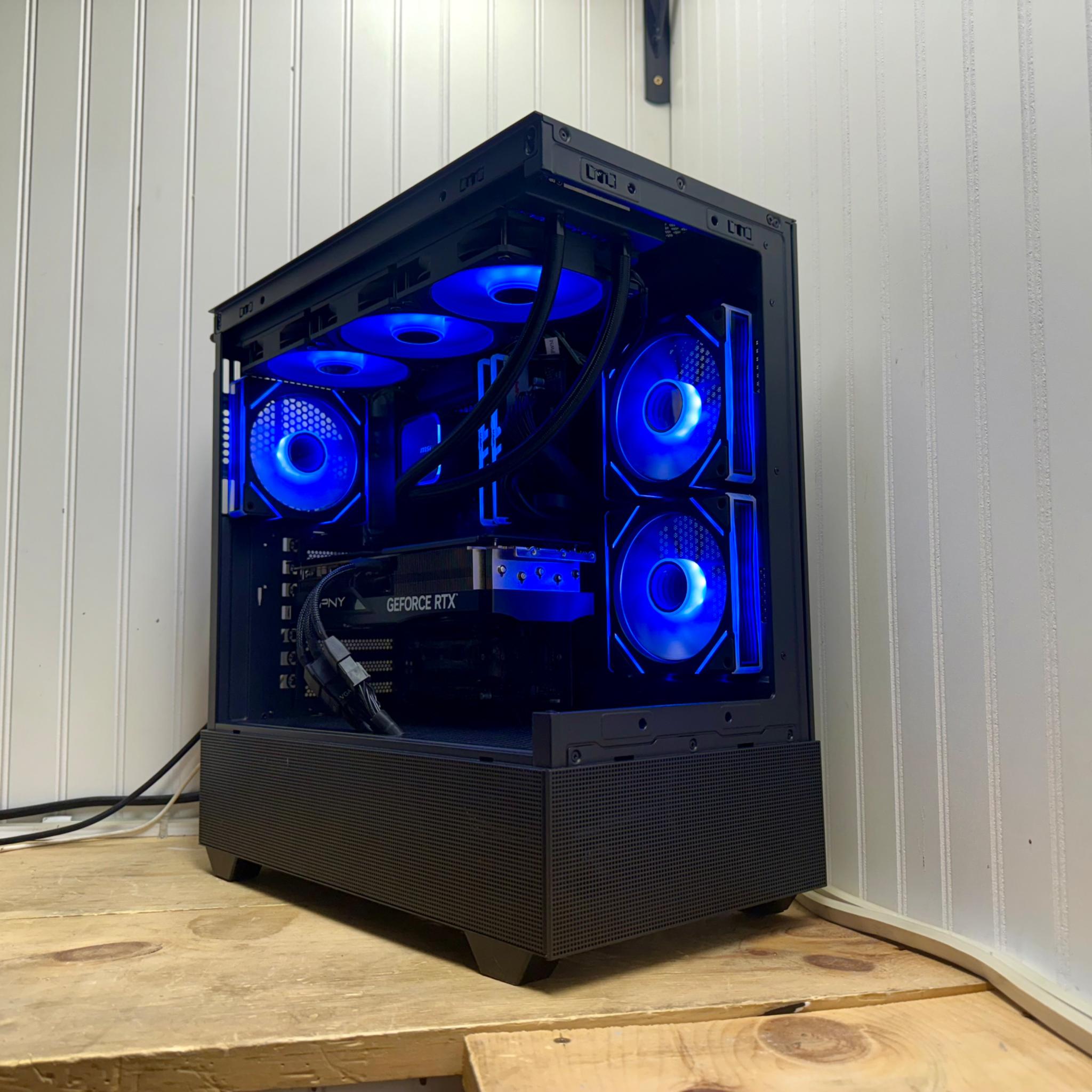 Shadow Stalker  i9-13900KF | RTX 5070 Ti | 64g DDR5 | Z790 | 2TB NVMe | 360 AIO | 1600 watt EVGA