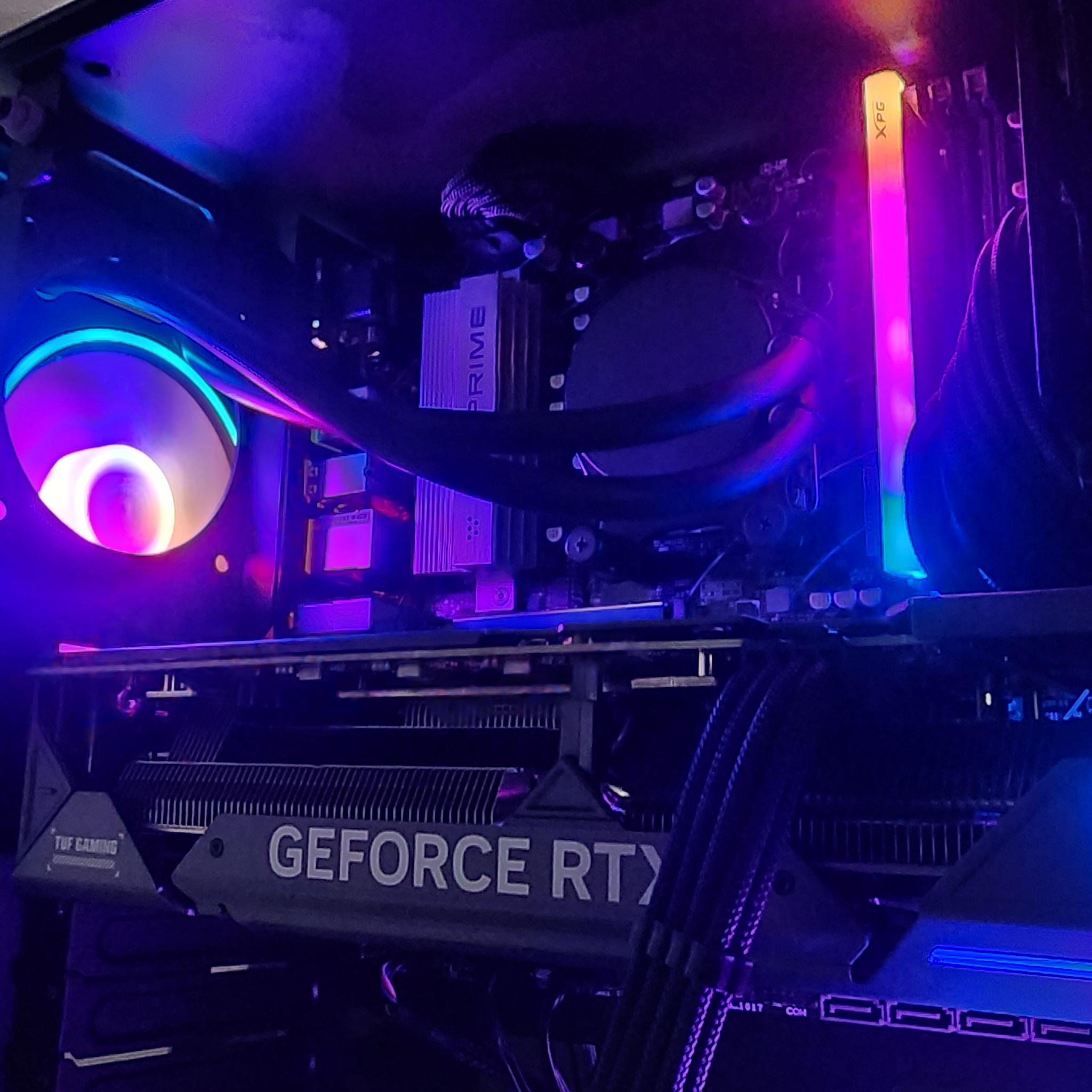 Gaming PC Ryzen 5 7600X 16GB RAM 1TB SSD RTX 4070 12GB Windows 11 Computer