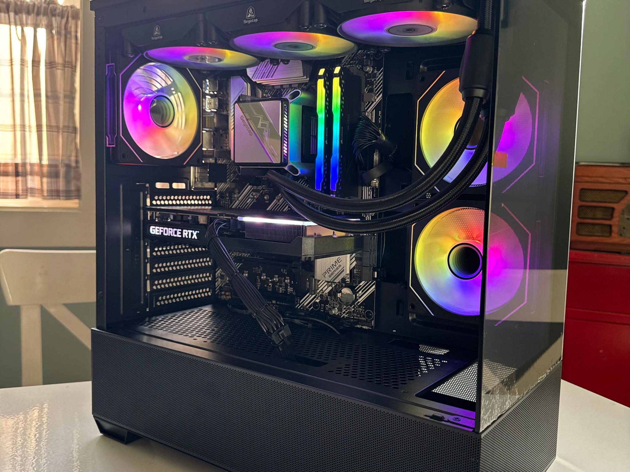 Shadow Reaper | Custom Gaming PC | 3060 TI - R5 5500- 16GB Ram - 1TB SSD