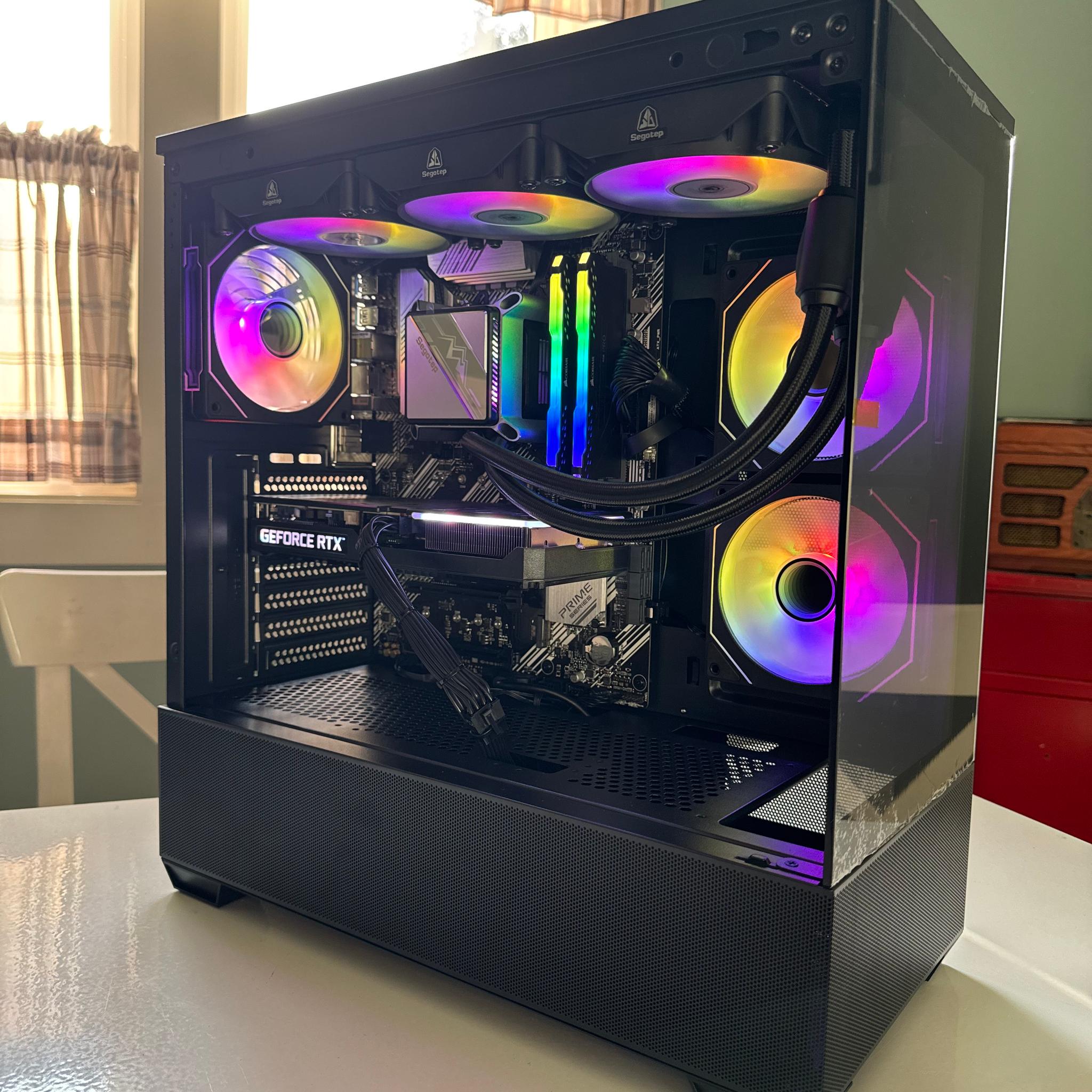 Shadow Reaper | Custom Gaming PC | 3060 TI - R5 5500- 16GB Ram - 1TB SSD