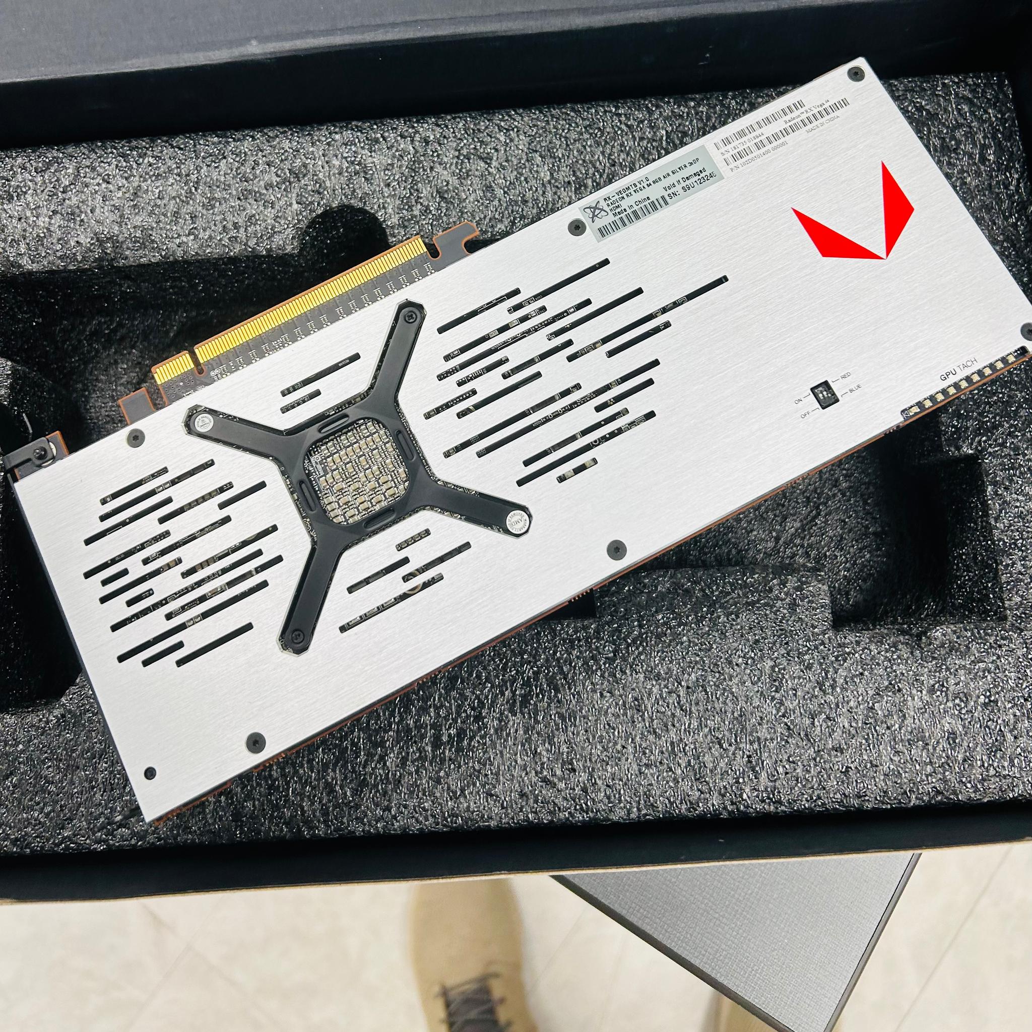 Special Edition Brushed Aluminum XFX Vega 64 (on sale)