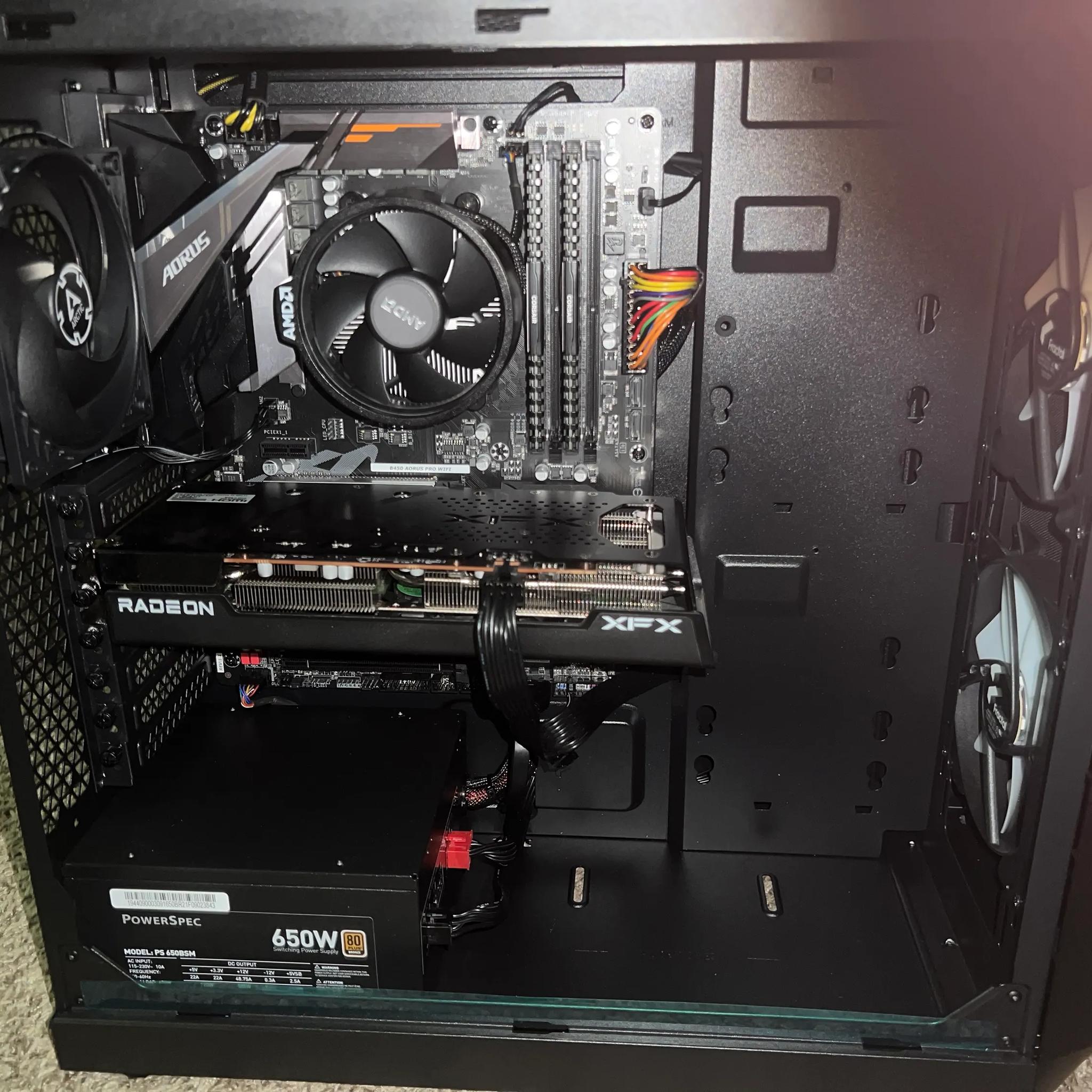 Affordable 1080P Gaming PC! - Ryzen 5 3600, RX 6600XT, 16GB DDR4 3200, 1TB SSD, 650w PSU