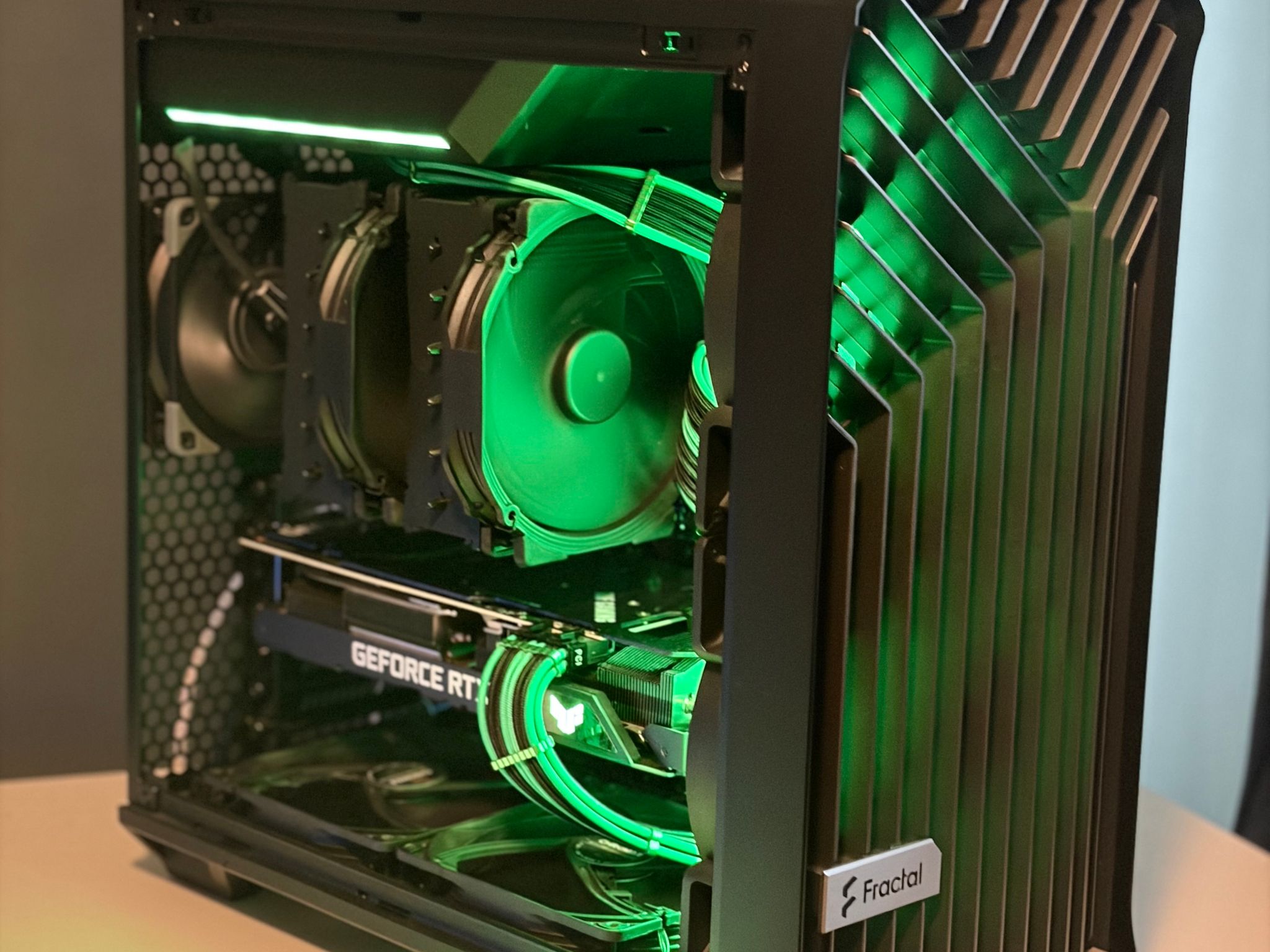 💚 High Performance PC | RTX 3070 Ti | i5-12600K | 32GB RAM | 1.25TB SSD |🤐 Quiet RGB Gaming PC 💚