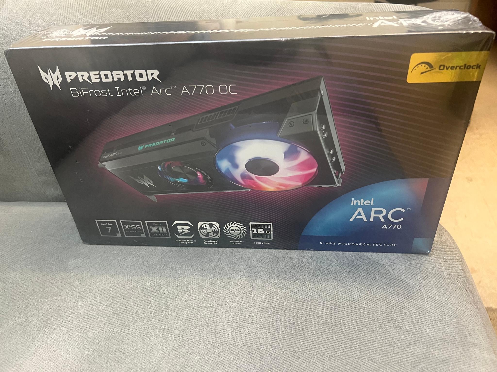 Acer Predator BiFrost Arc A770 OC