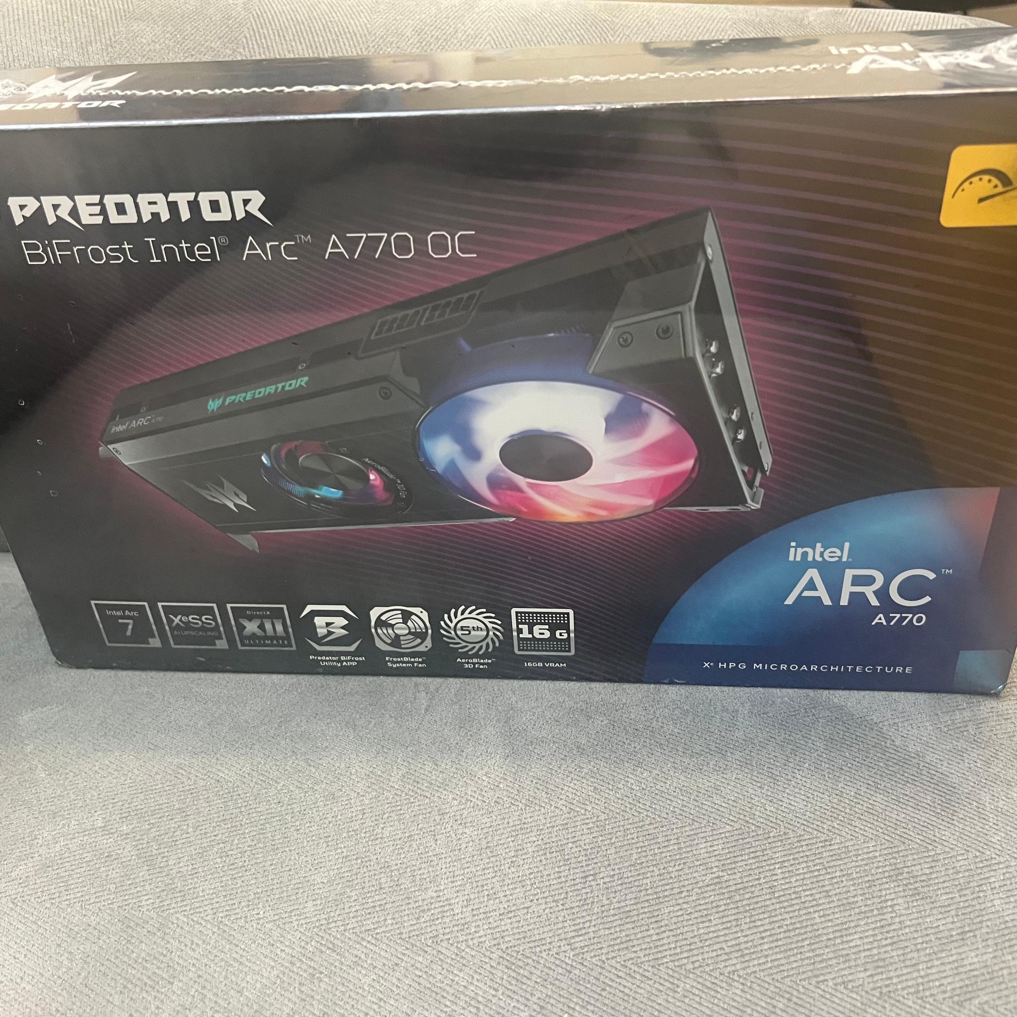 Acer Predator BiFrost Arc A770 OC
