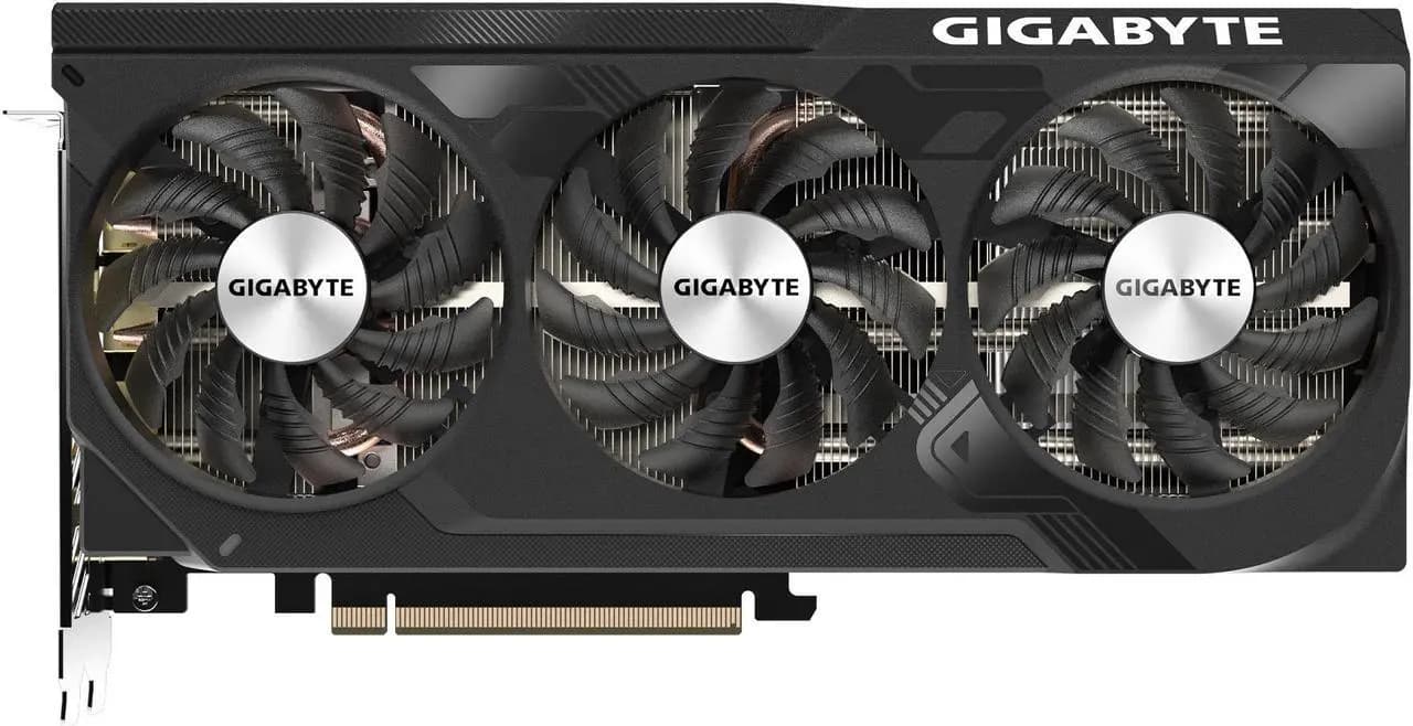 GIGABYTE GeForce RTX 4070 12Gb , 3x WINDFORCE Fans, 12GB 192-bit GDDR6 GPU