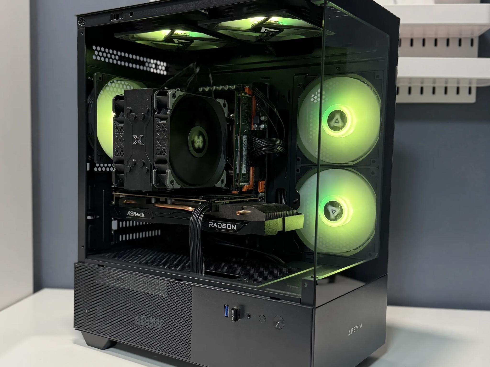 Budget Gaming PC - Rx 6600 xt _ 1 TB SSD _ 64 GB RAM _ 14 Core Xeon CPU