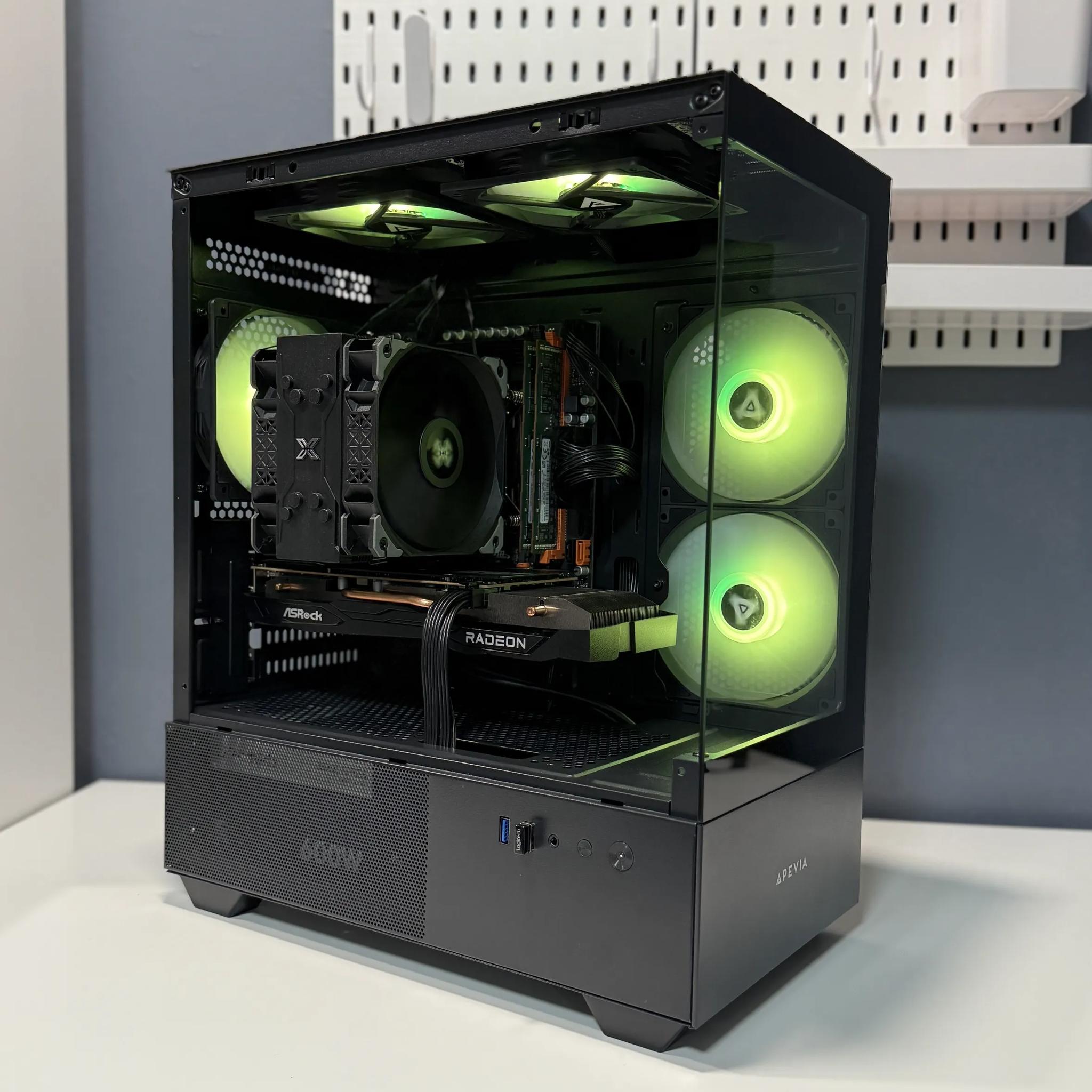 Budget Gaming PC - Rx 6600 xt _ 1 TB SSD _ 64 GB RAM _ 14 Core Xeon CPU