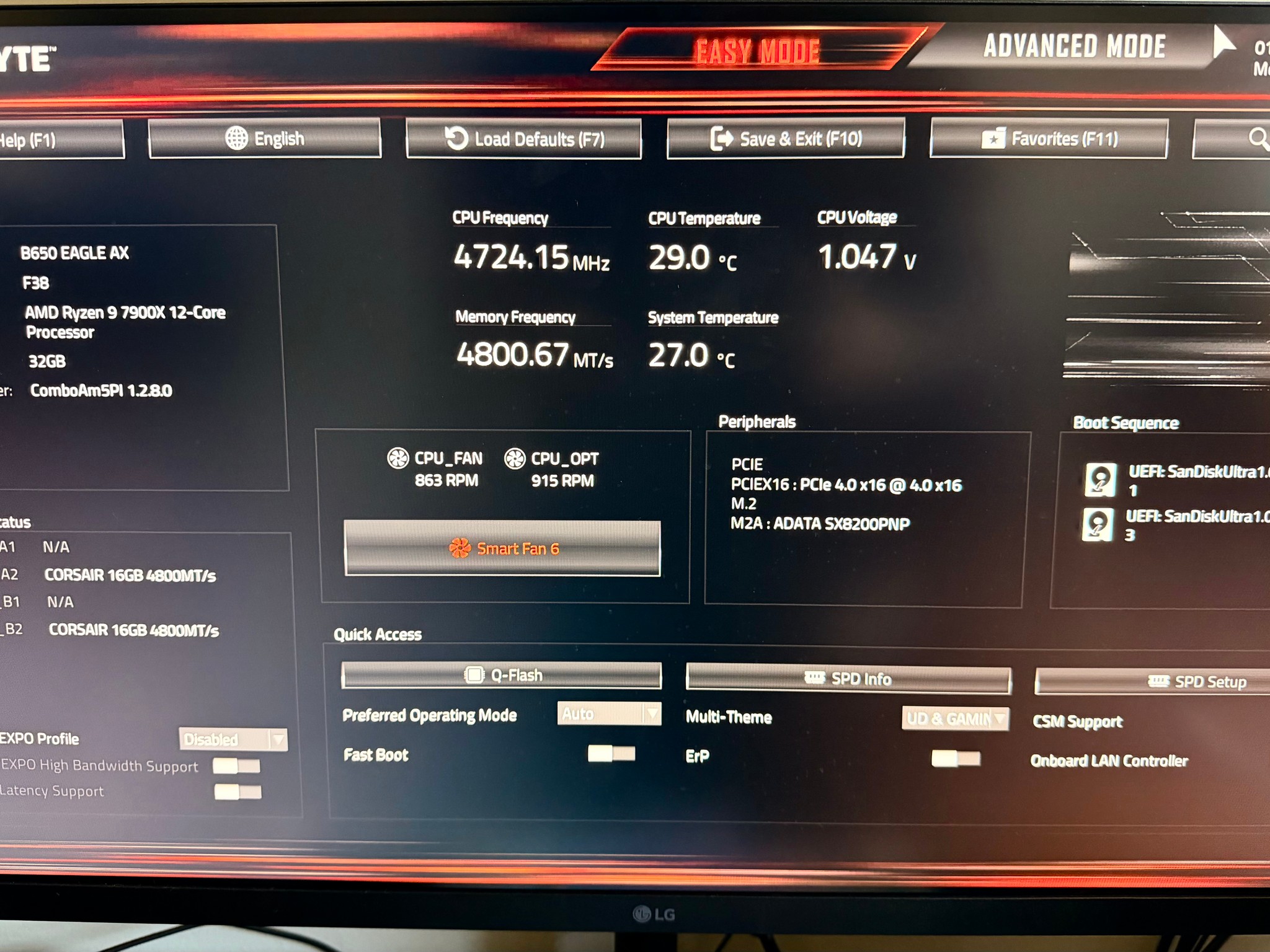 🌰 Walnut Craze | Ryzen 9 7900X CPU | Radeon 7800XT 16GB GPU | 32GB DDR5 RAM | 1TB SSD Storage 🌰