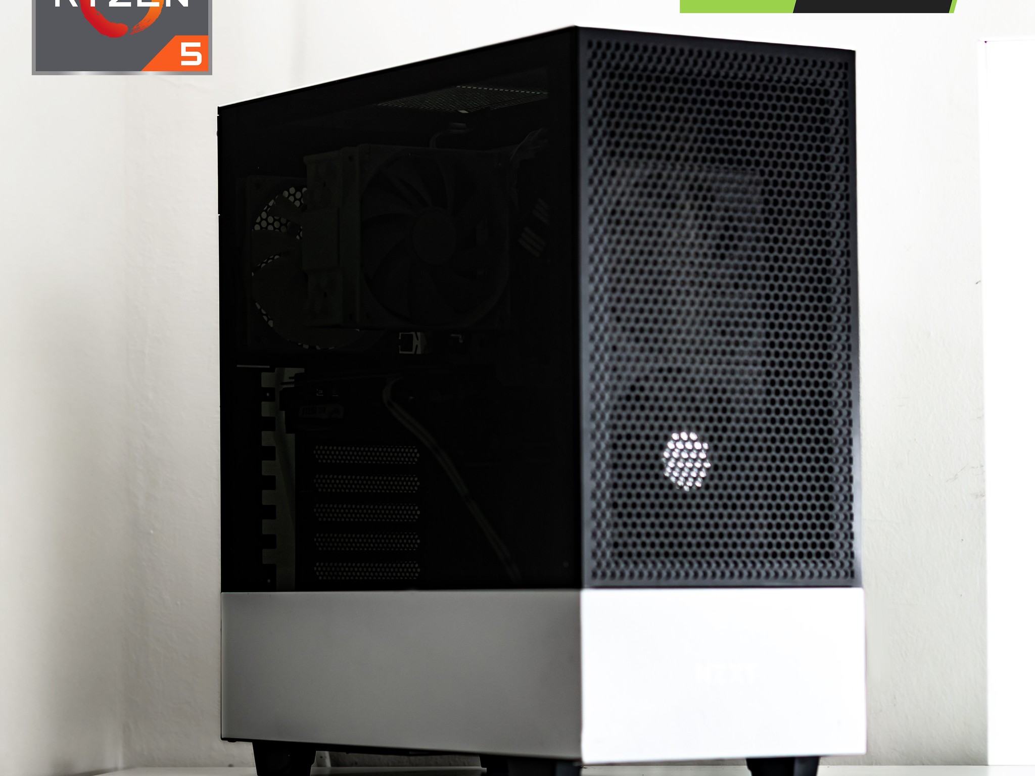🎮 Balanced Budget RGB Gaming PC| Ryzen 5| Nvidia GTX 1660 | Stylish White Build | Entry Level 💻