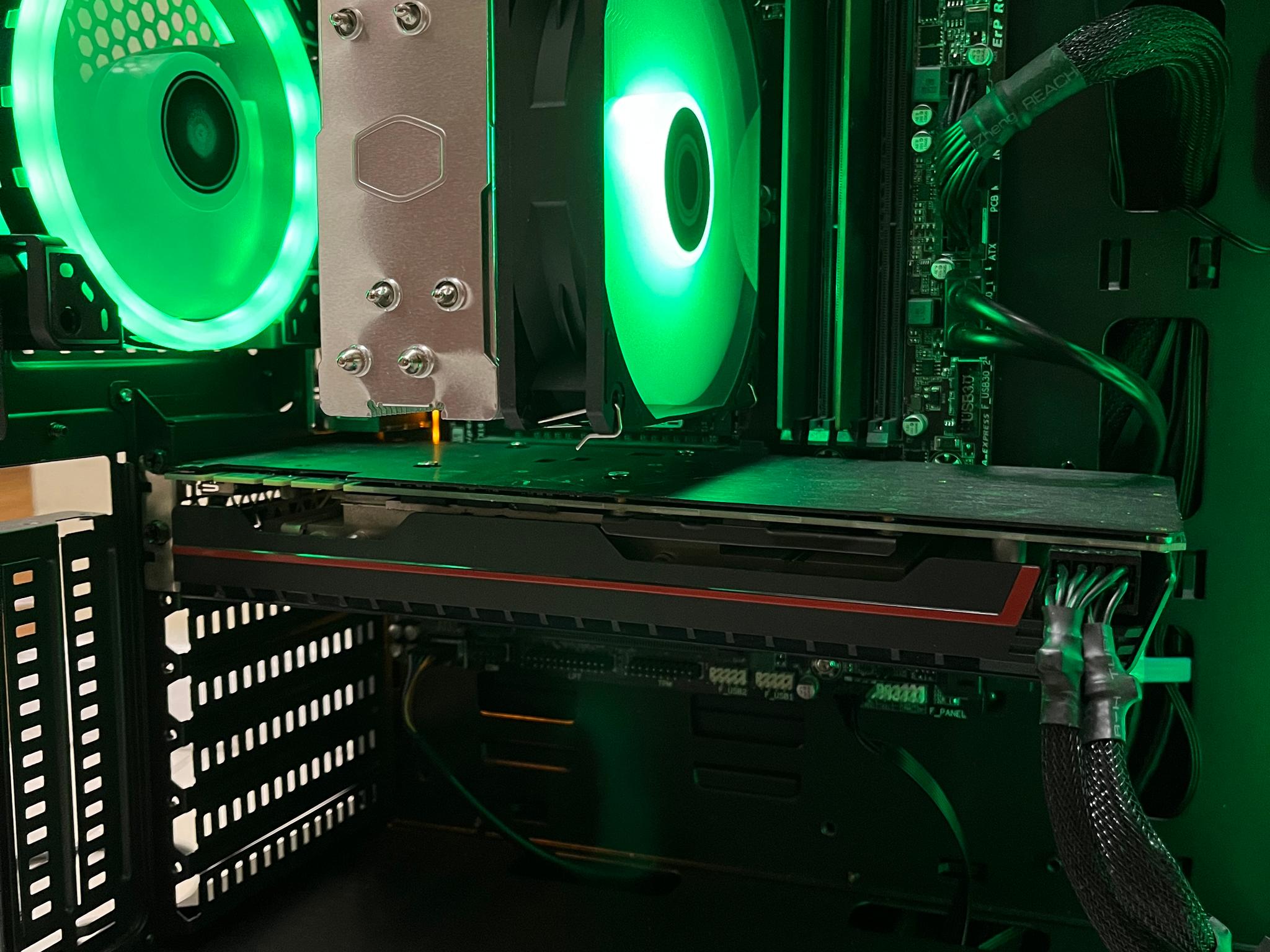 🟠🔥NVIDIA GTX 1080, Intel i7-7700, 16GB RAM, 1 TB Storage, High Performance Gaming PC w/ RGB Remote