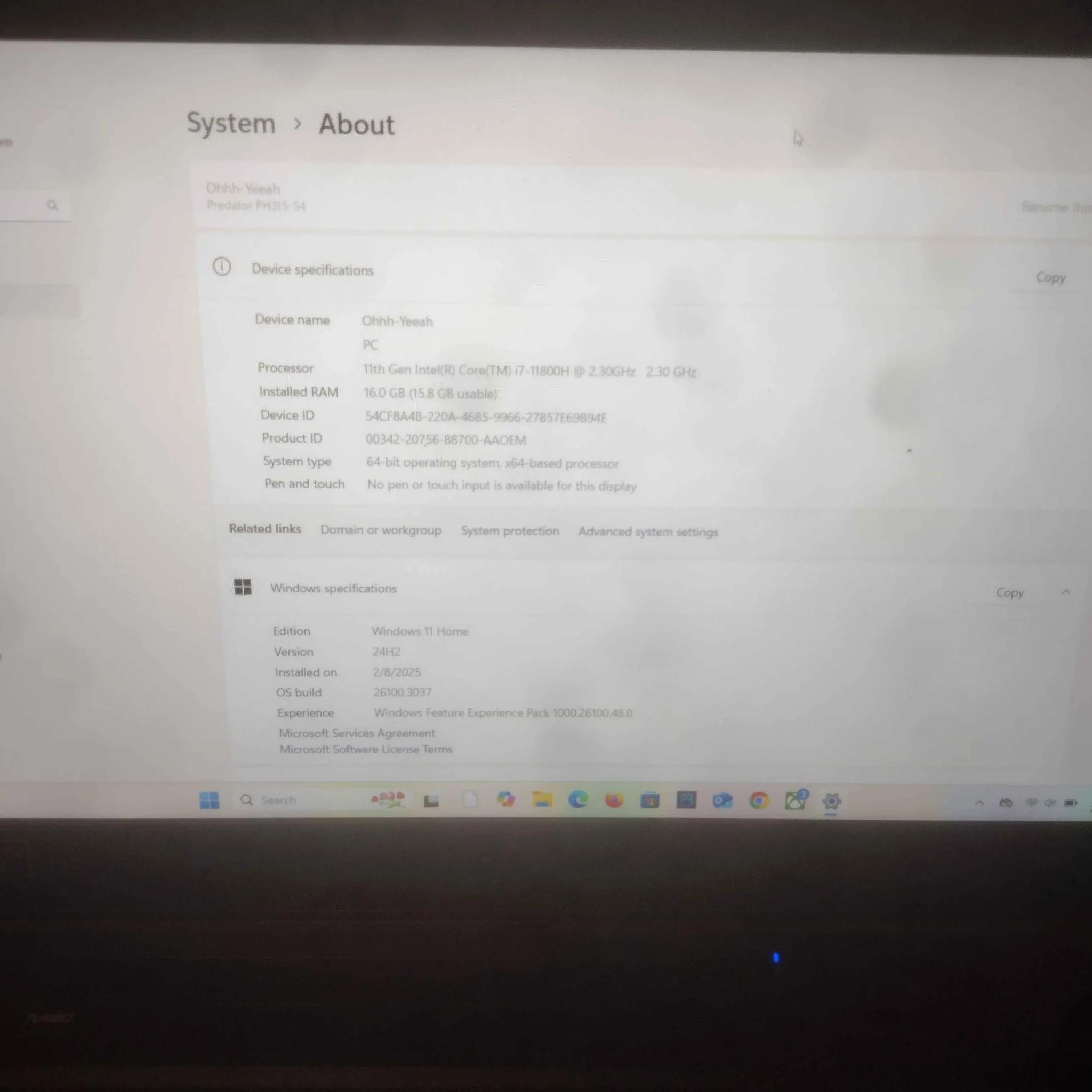 Acer Predator Helios 300 Laptop