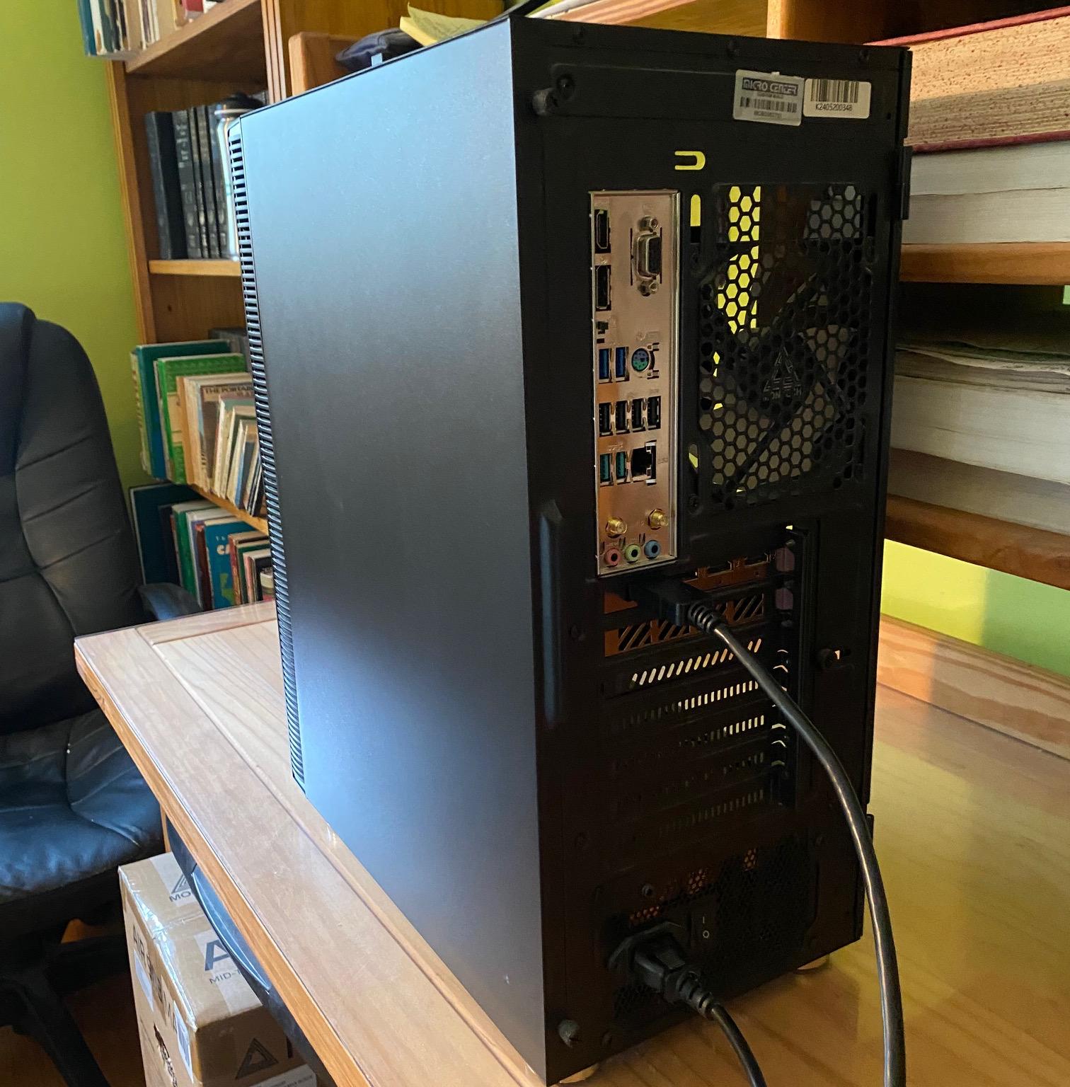 Custom-Built Gaming PC, 16GB RAM, 1 TB Storage, 6-core AMD Ryzen-5 7600X CPU, 16 GB VRAM