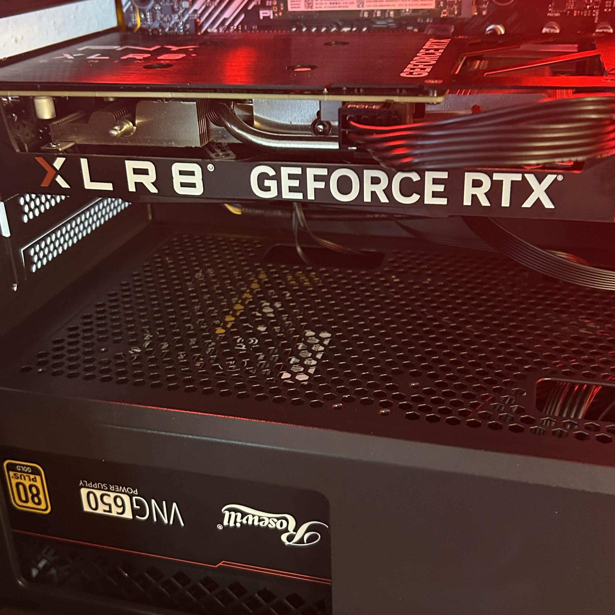 Gaming PC - GeForce RTX 4060 - Ryzen 5 5500 - 16GB RGB RAM - 1TB SSD Storage - WiFi & Bluetooth