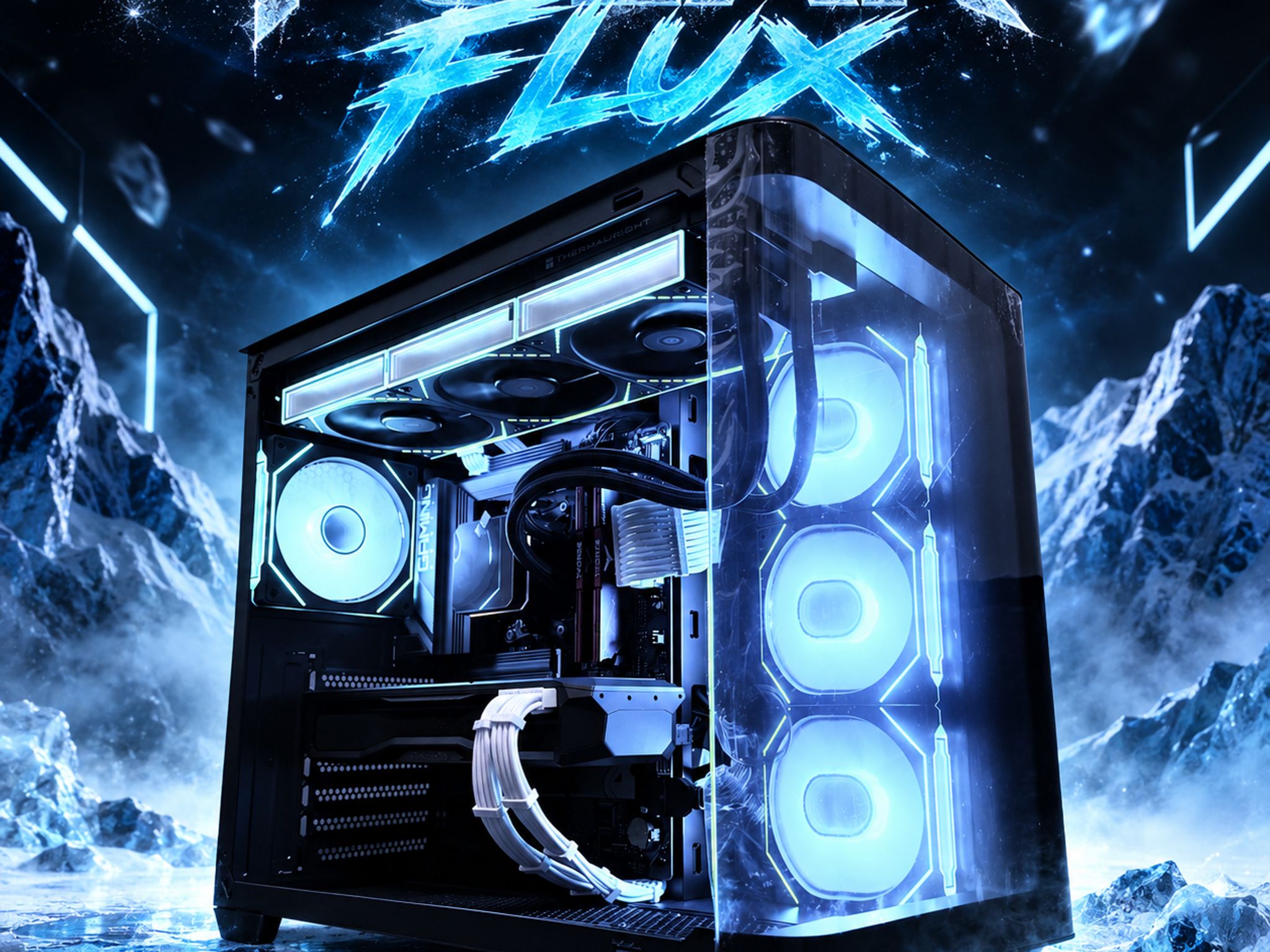 ❄️"Polar Flux"🌈 | 4K Gaming | RX 7900 XT 20GB | Ryzen 7 7800X3D | 32GB DDR5 | 3TB Storage
