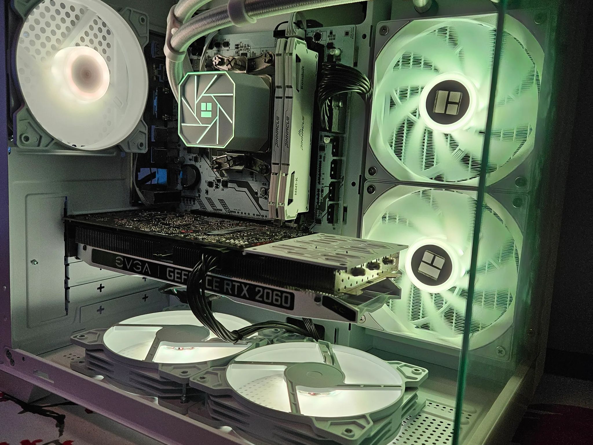 Arctic Rig Liquid cooled Ryzen 5 / 16GB DDR4/ 1TB SSD / RTX 2060