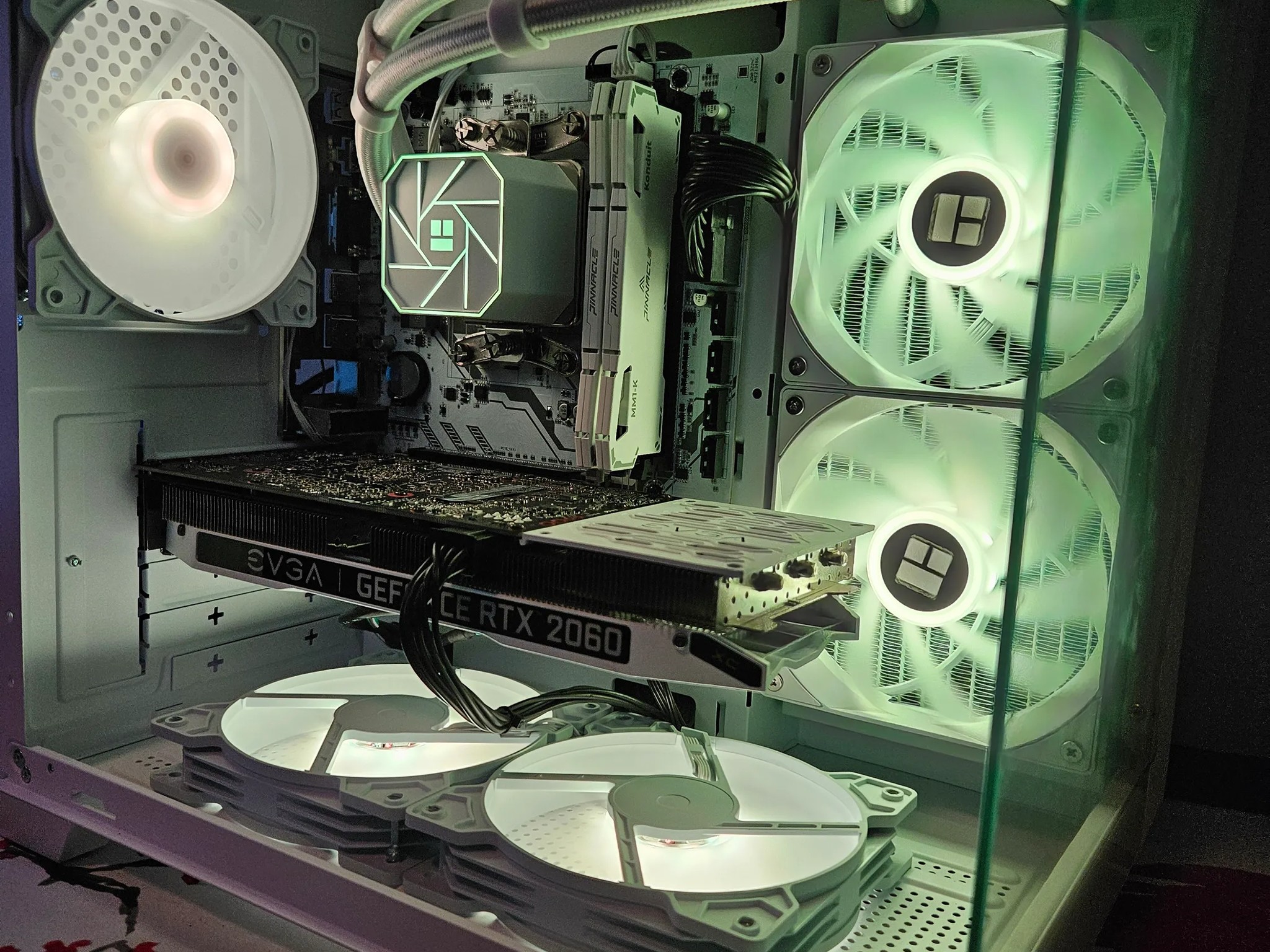 Arctic Rig Liquid cooled Ryzen 5 / 16GB DDR4/ 1TB SSD / RTX 2060