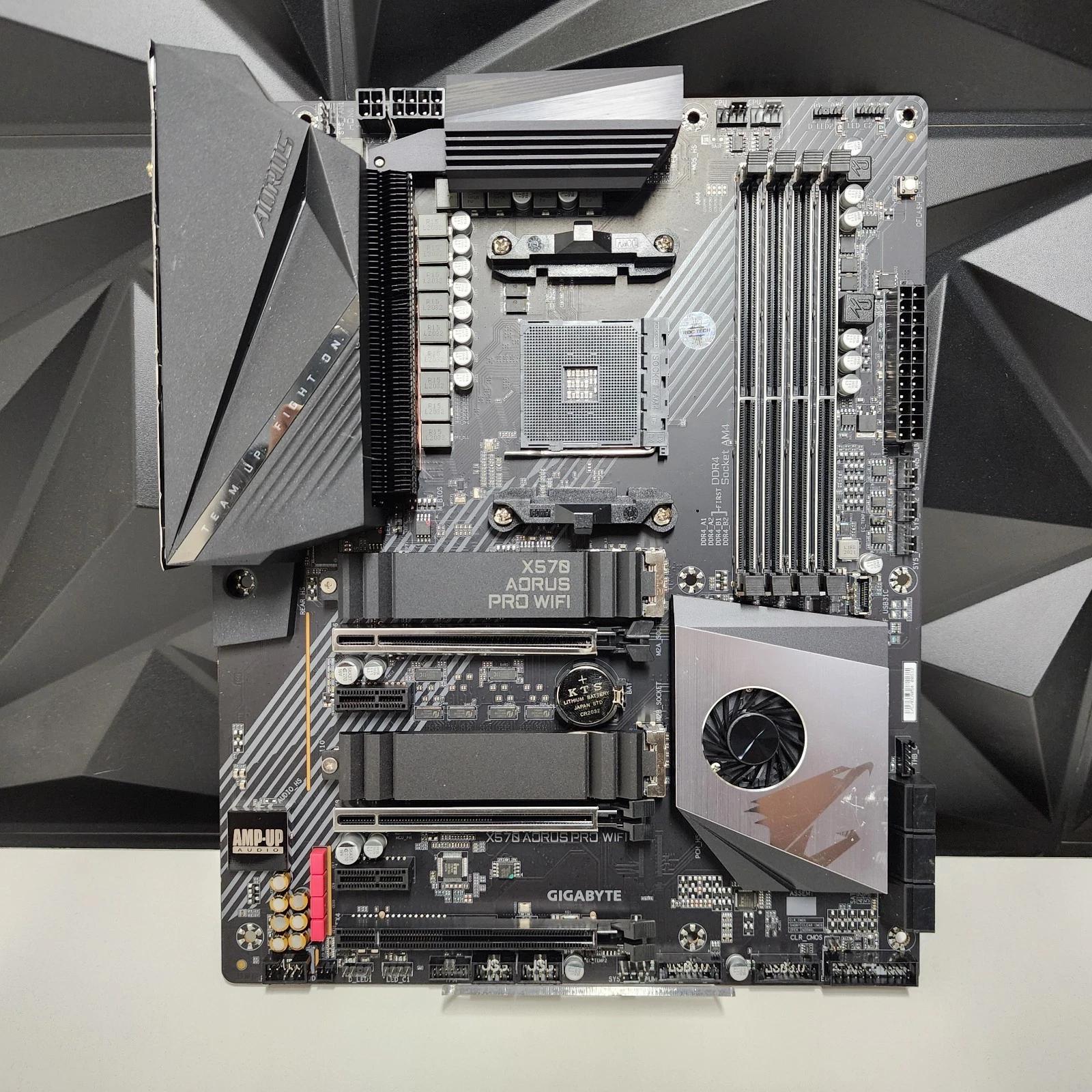 UPDATED BIOS GIGABYTE X570 AORUS PRO WIFI DDR4 RYZEN AM4 ATX MOTHERBOARD