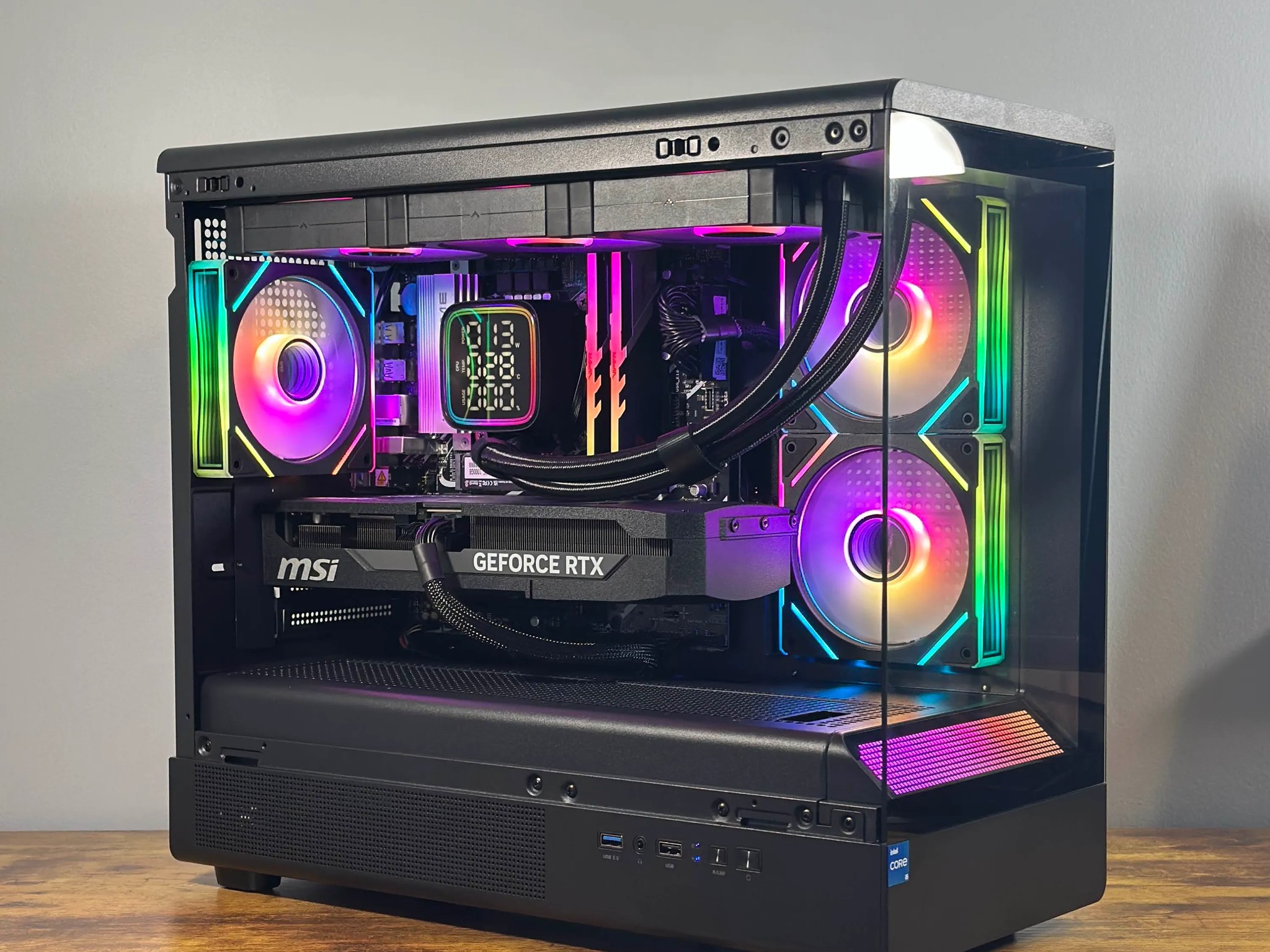 RTX 5070 12GB | Intel i5 14400F | 32GB DDR5 | 1TB SSD | Win11 | WIFI+BT | 1440P/4K Gaming PC