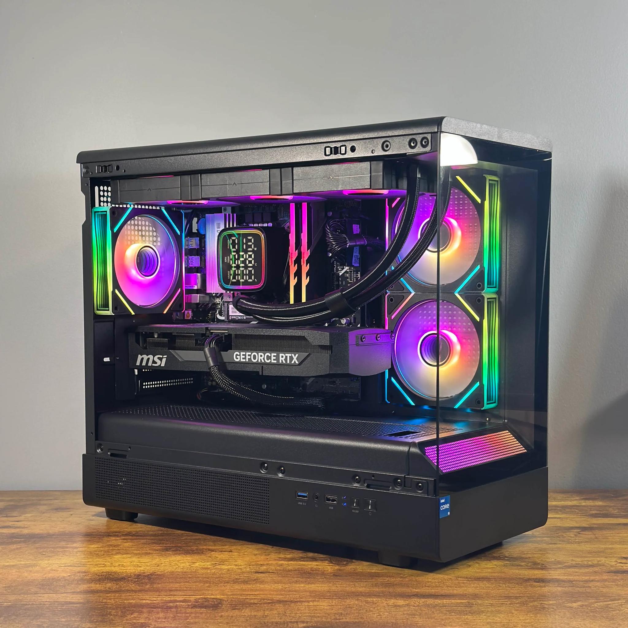 RTX 5070 12GB | Intel i5 14400F | 32GB DDR5 | 1TB SSD | Win11 | WIFI+BT | 1440P/4K Gaming PC