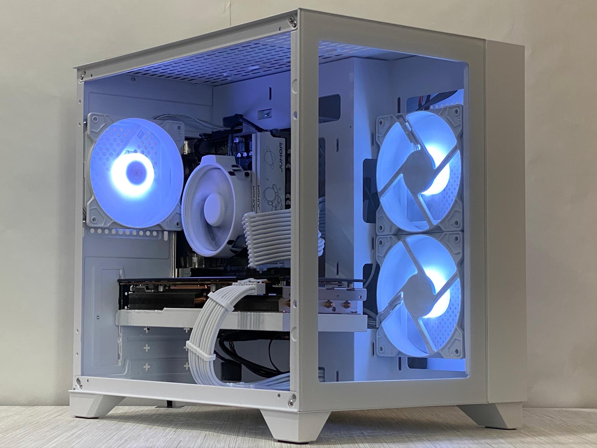RX 7700 XT, Ryzen 5, 32GB DDR4, 1TB NVMe SSD, WiFi, Windows Activated - 1440p Gaming PC