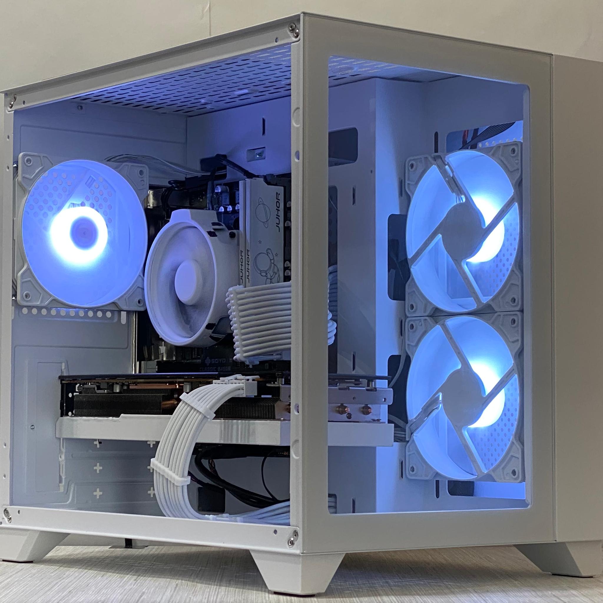 RX 7700 XT, Ryzen 5, 32GB DDR4, 1TB NVMe SSD, WiFi, Windows Activated - 1440p Gaming PC