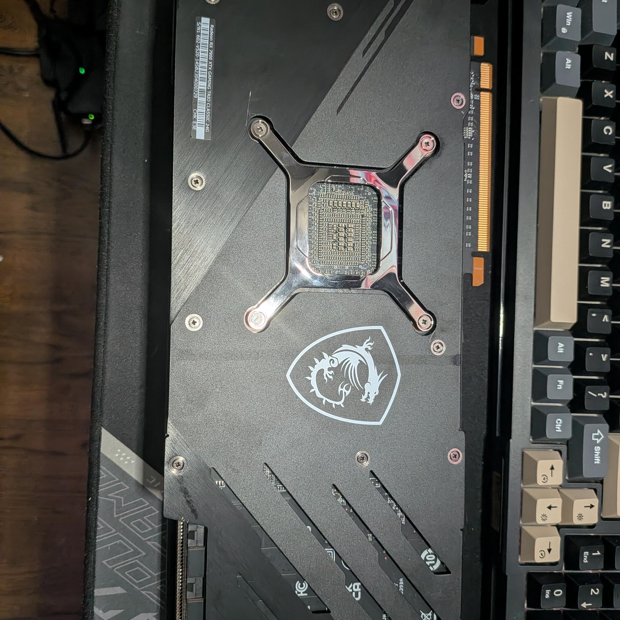 MSI Radeon RX 7900 XTX GAMING TRIO CLASSIC 24G