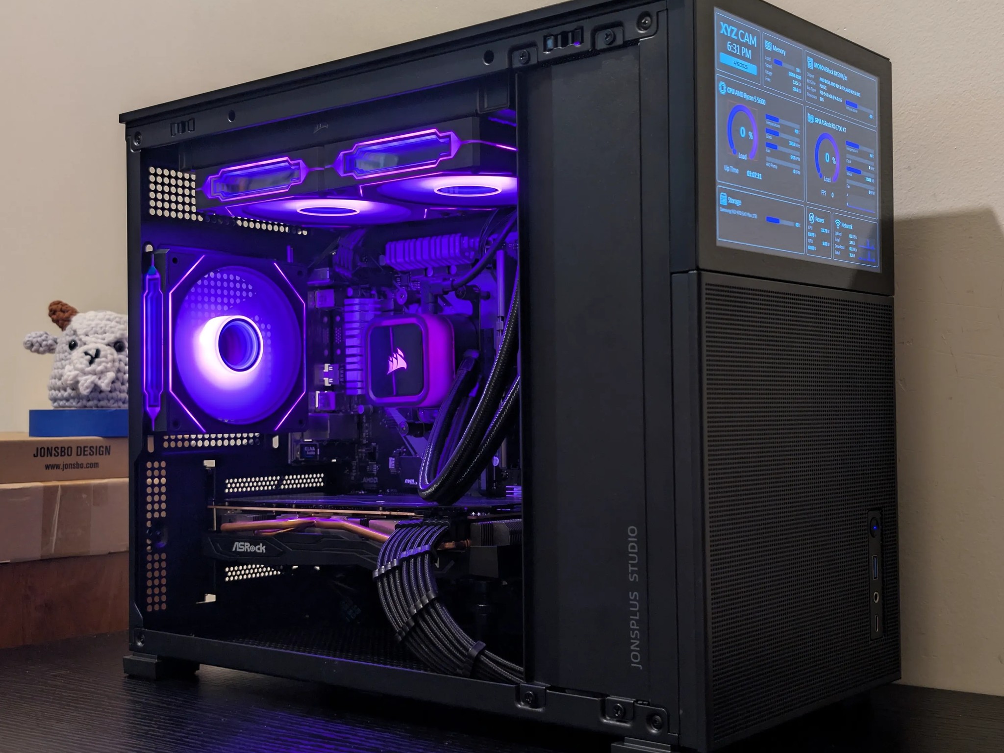 ⬛1440p Gaming Beast | RX 6700XT | Ryzen 5 5600 | 1TB SSD | 32GB RAM | WiFi & Bluetooth⬛