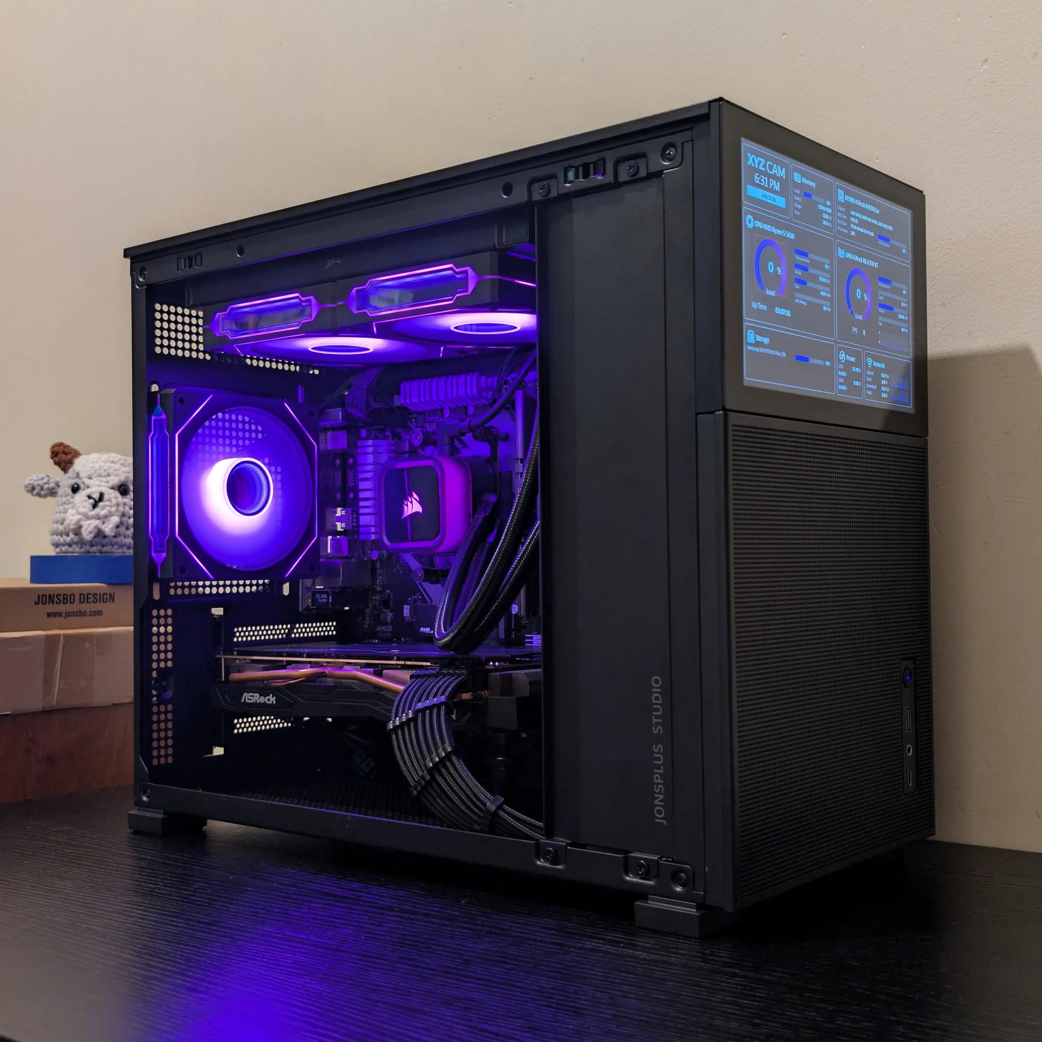 ⬛1440p Gaming Beast | RX 6700XT | Ryzen 5 5600 | 1TB SSD | 32GB RAM | WiFi & Bluetooth⬛
