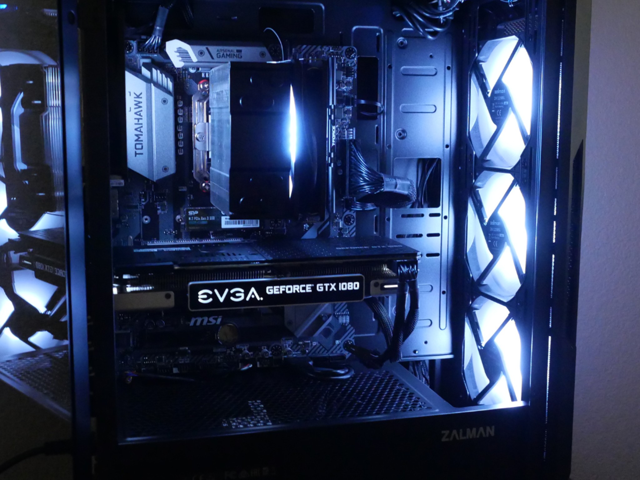 Ryzen 5 5500 - EVGA GeForce GTX 1080 - T-Force 16gb DDR4 3600MHz - 1TB NVMe SSD
