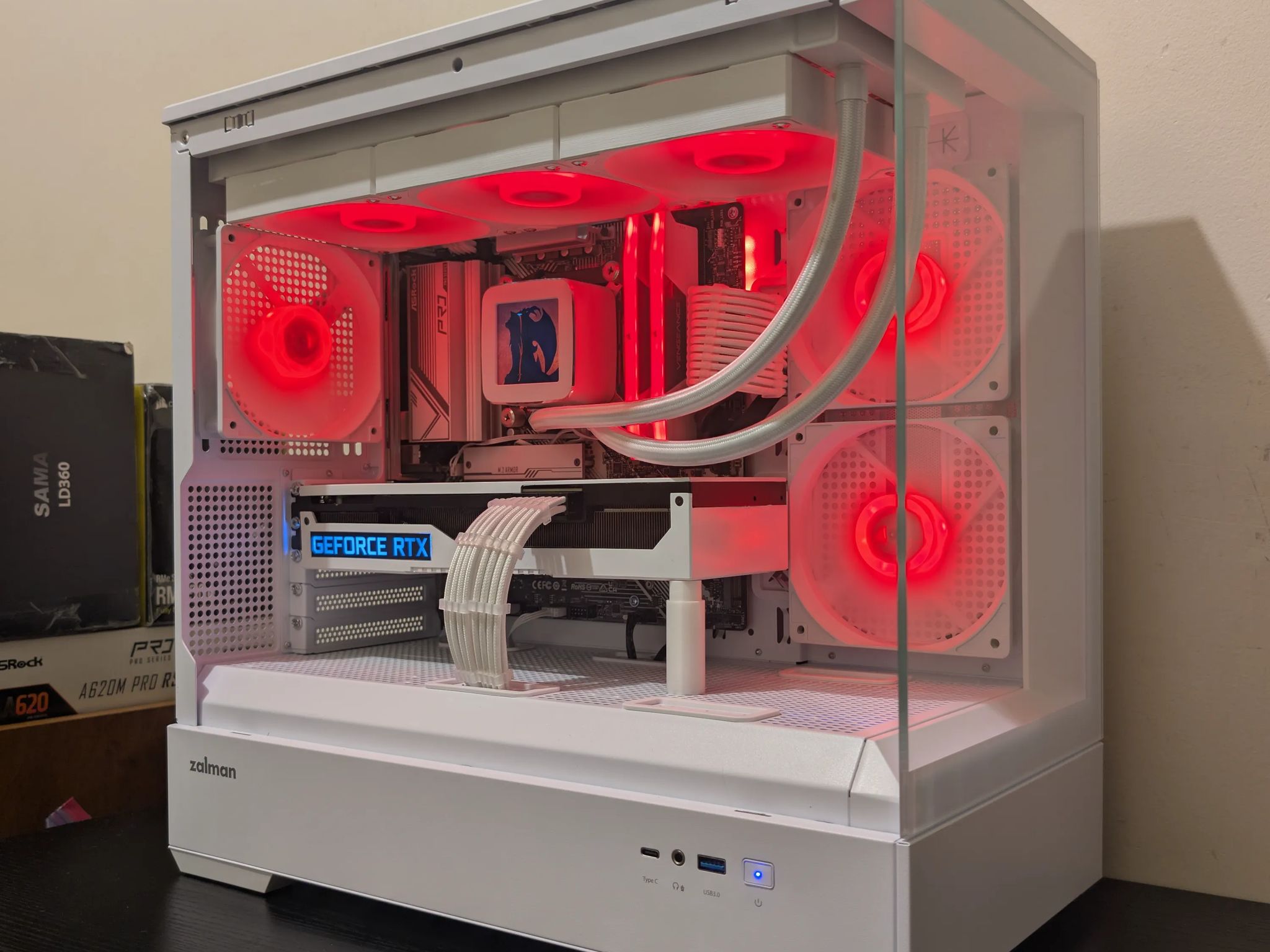 🦢1440p Gaming Beast | RTX 3080 | Ryzen 5 7600 | 1TB SSD | 32GB RAM | WiFi 6 & Bluetooth🦢