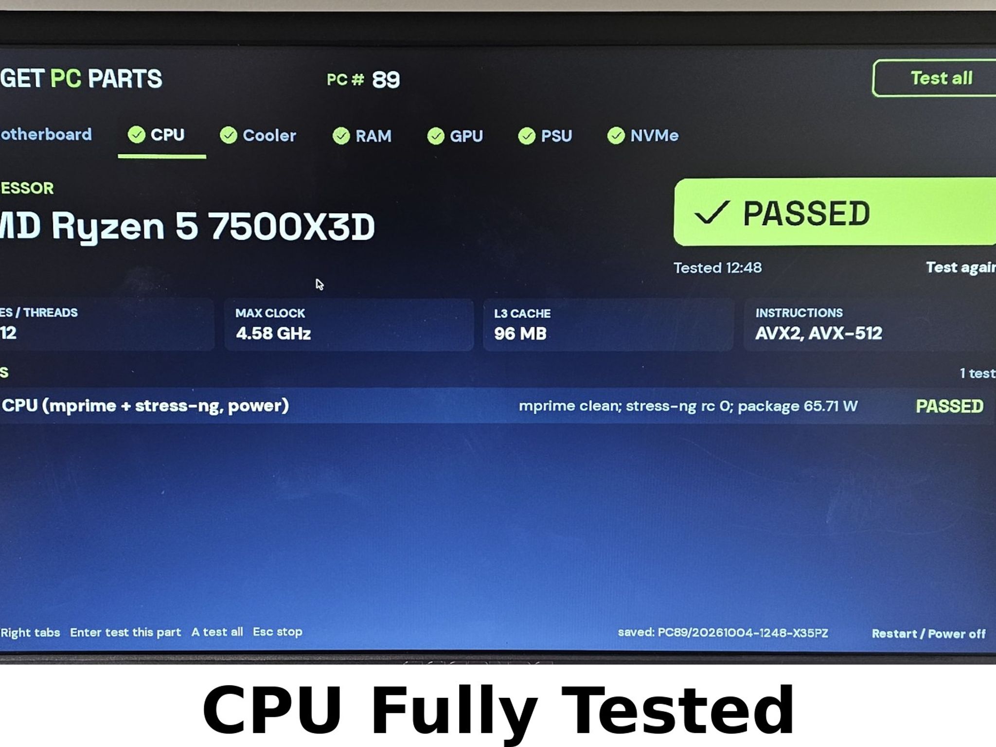 AMD Ryzen 5 7500X3D AM5