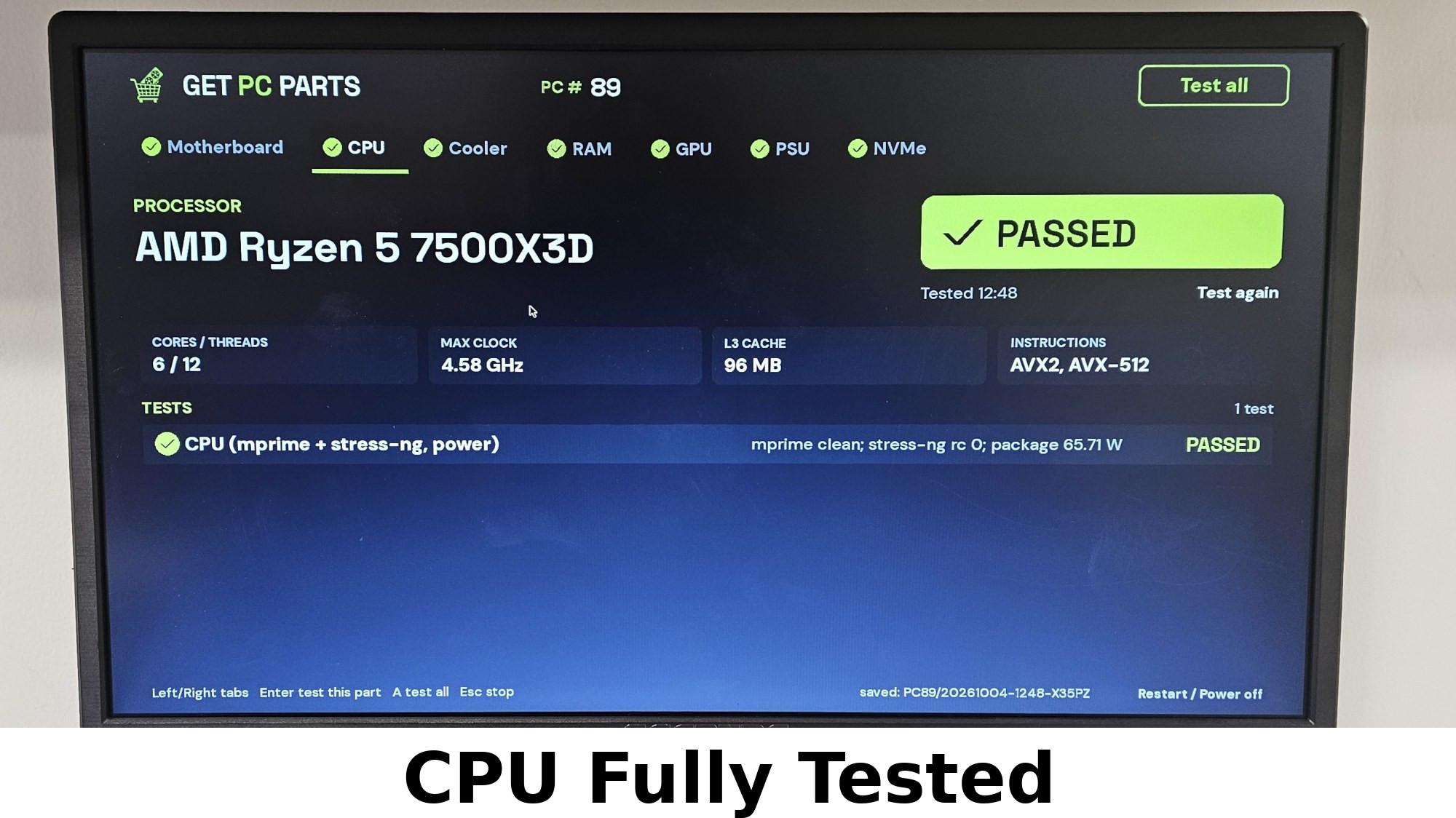 AMD Ryzen 5 7500X3D AM5
