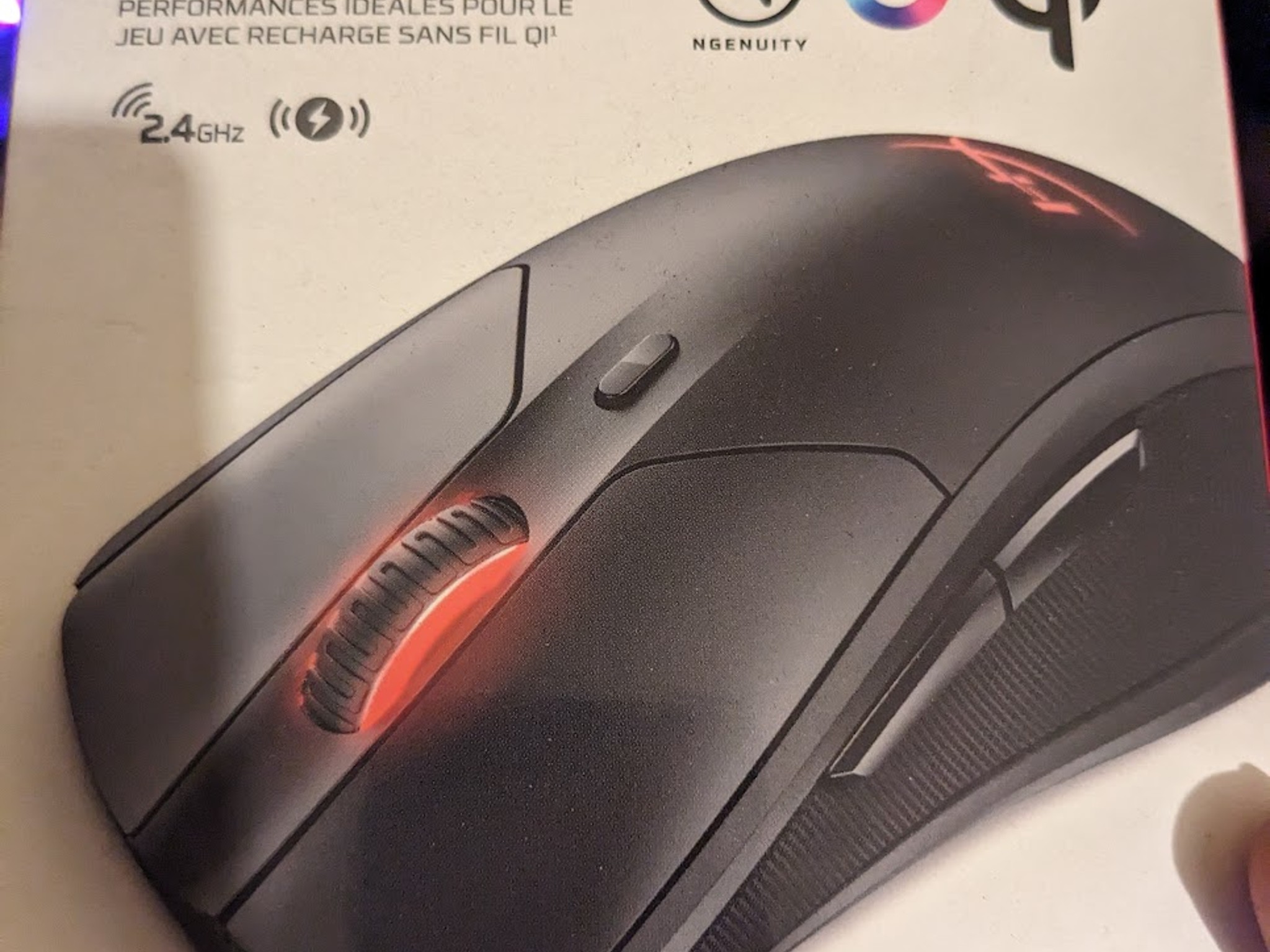 BNIB HyperX Pulsefire Dart RGB Wireless Gaming Mouse