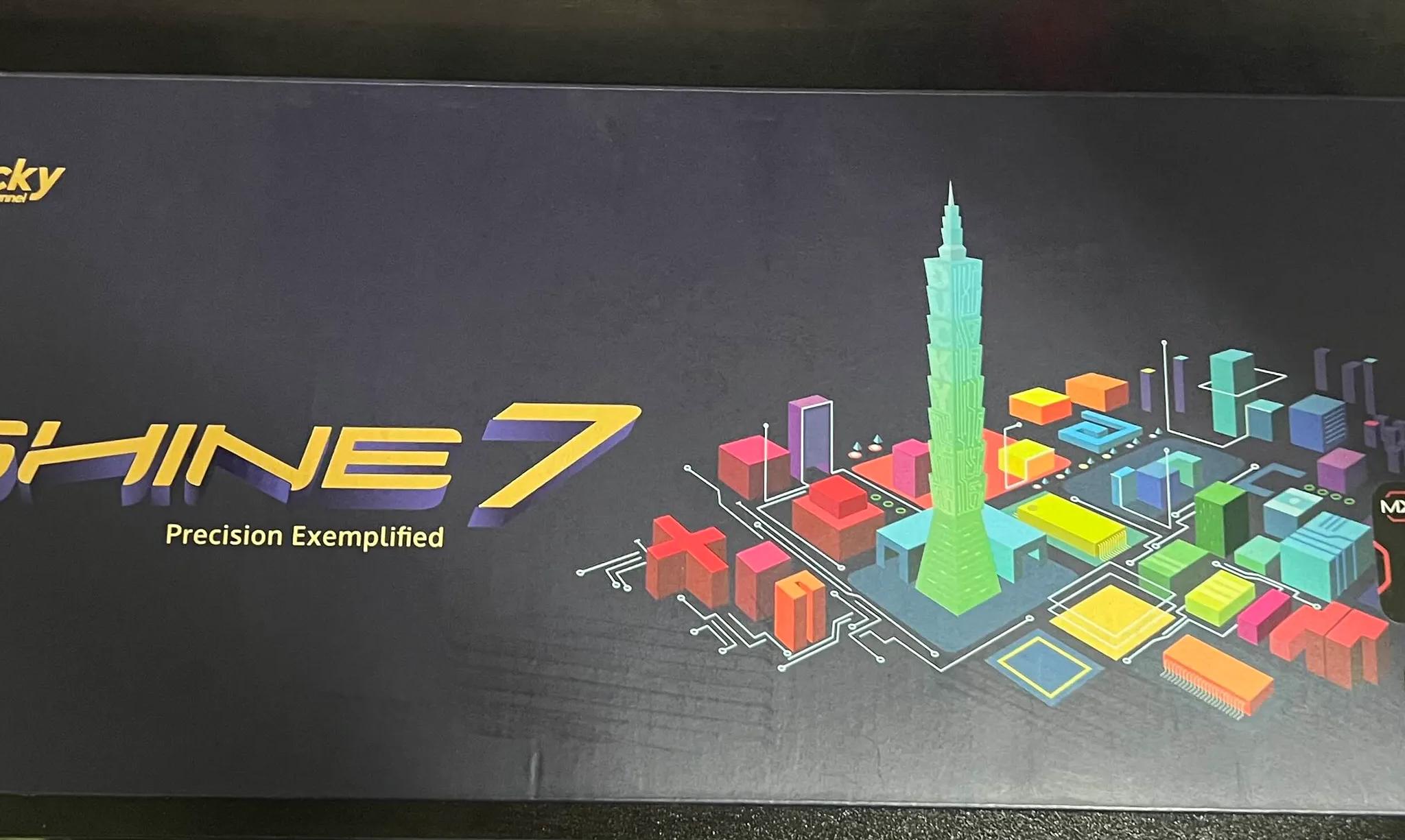Ducky Shine 7 Gunmetal Keyboard