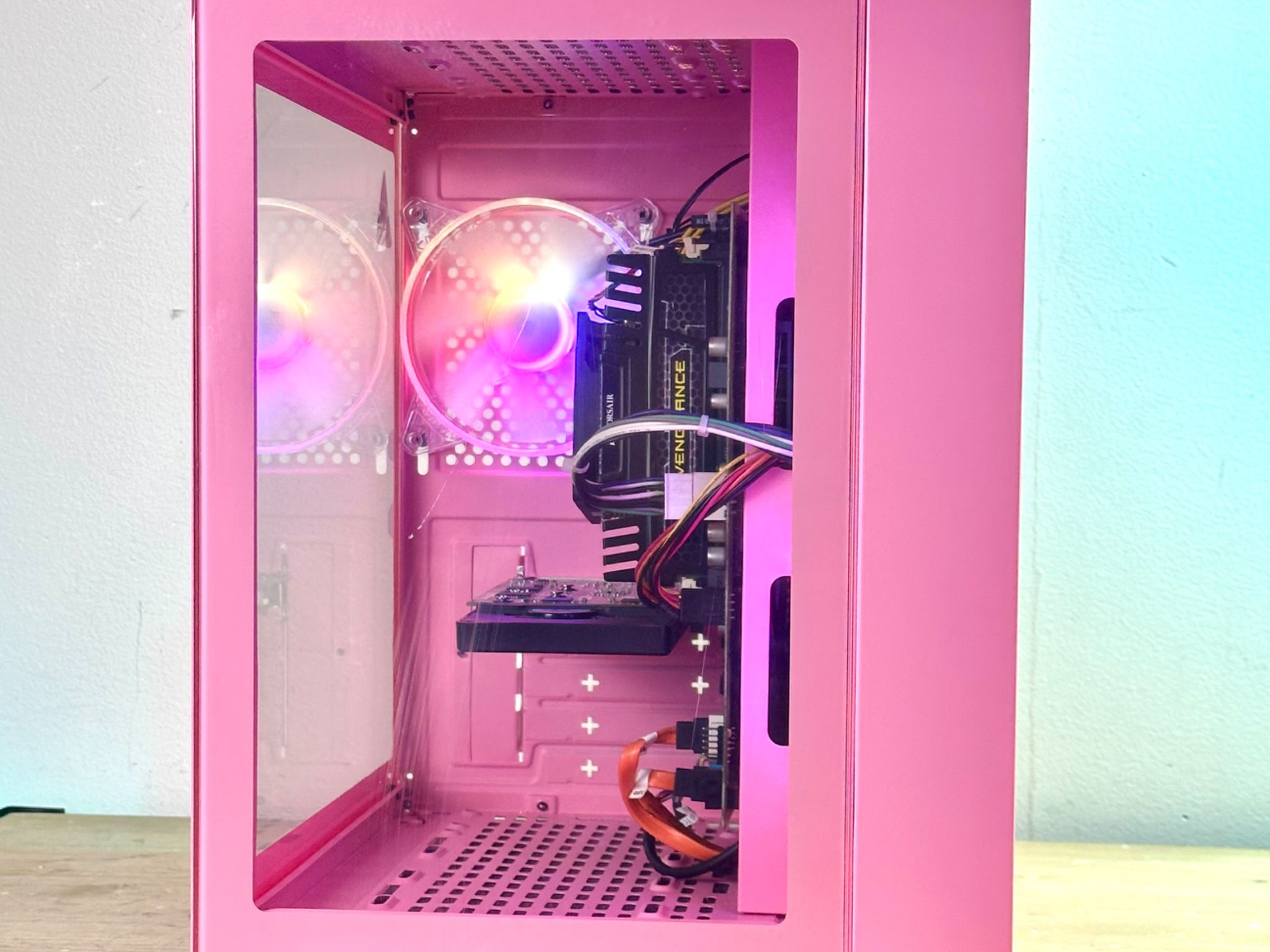 🌸 PINK Budget Gaming PC Custom Desktop 🌸- Intel i7, 32GB RAM, SSD+1TB, NVIDIA GTX 1660 Super 6GB