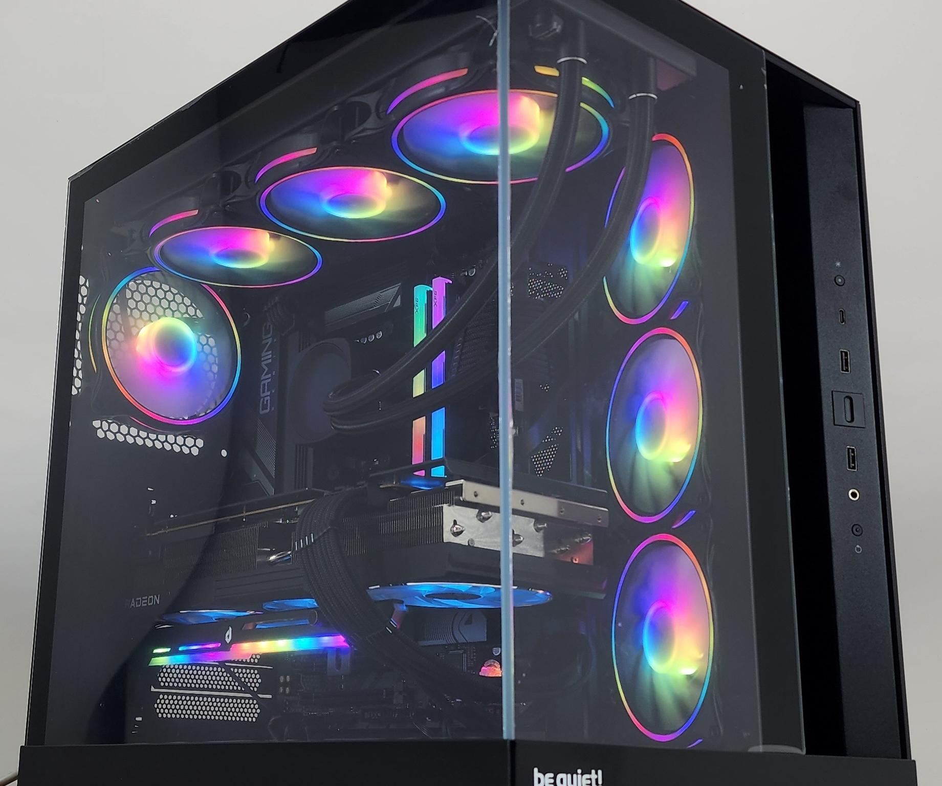Gaming PC Ryzen 9 7950X 32GB RAM 2TB SSD RX 7900 XTX 24GB Win11 Computer