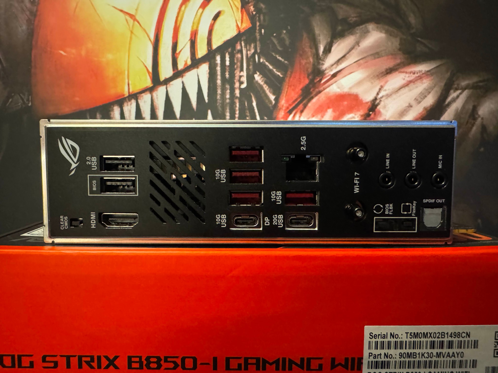 ASUS ROG Strix B850-I Gaming WiFi AMD AM5