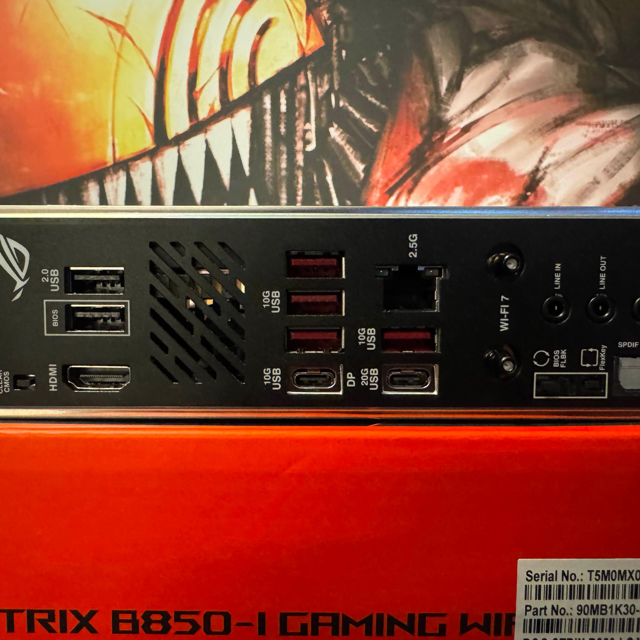 ASUS ROG Strix B850-I Gaming WiFi AMD AM5