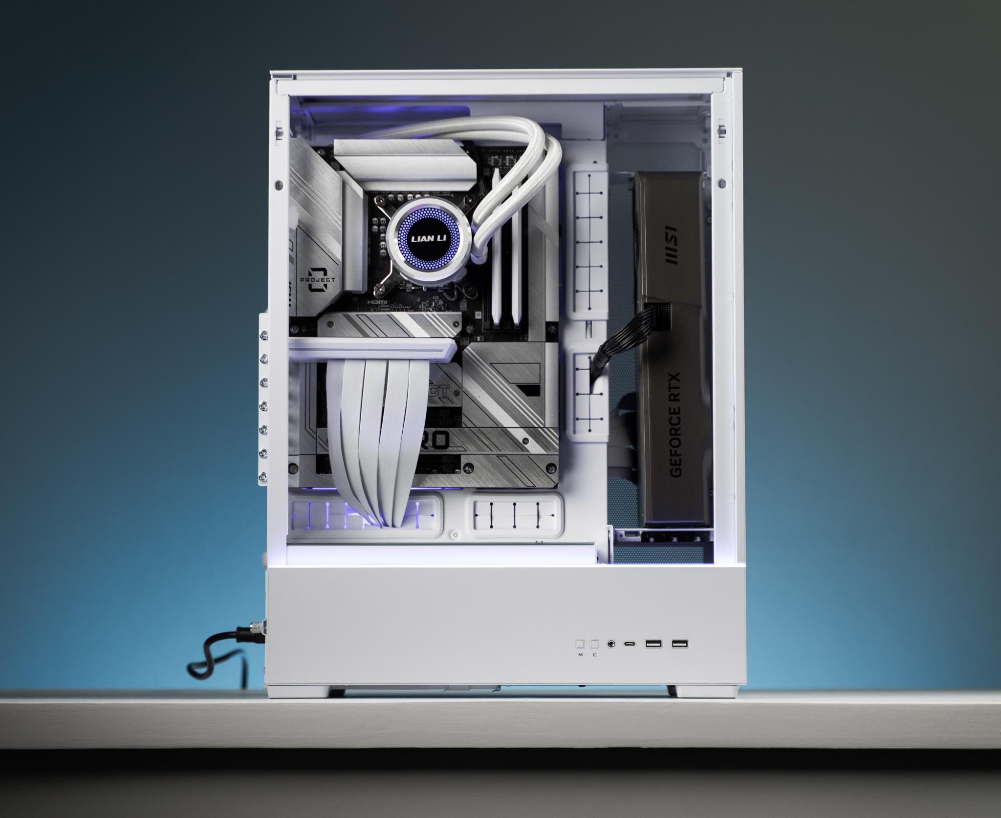 “Cloudius S” RTX 4080 S Intel Core i7 14700K 2TB 32GB Windows 11 Workstation Gaming PC