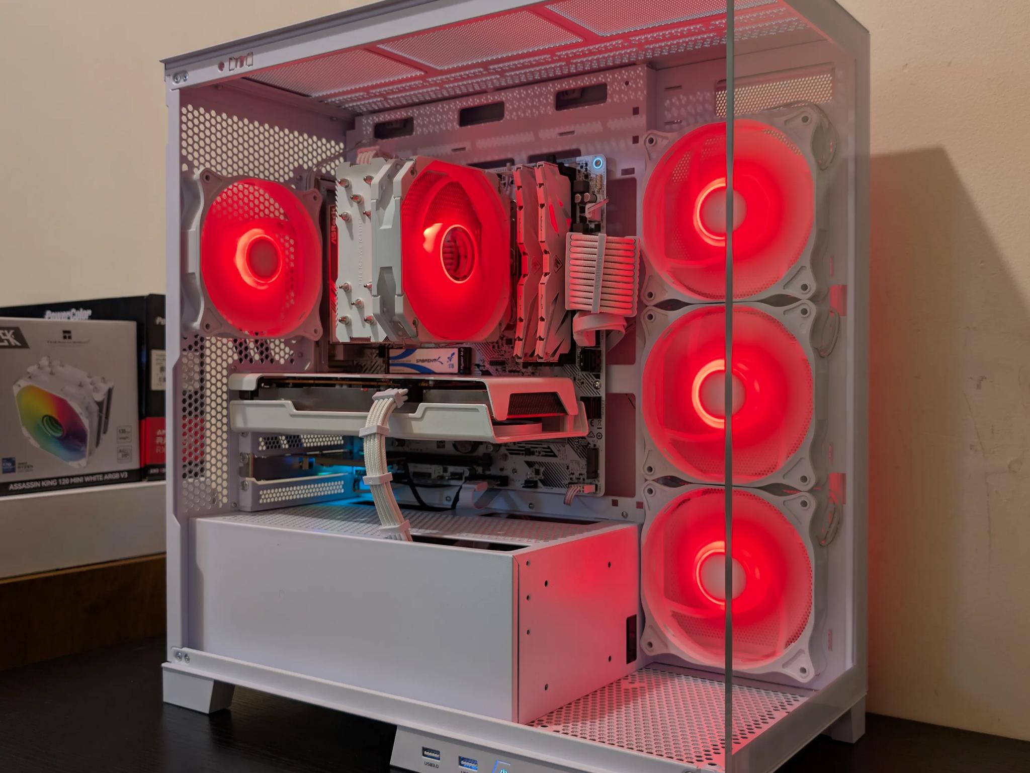 🐻‍❄️ White Gaming PC | RX 6600 | Ryzen 5 3600 | 1TB SSD | 32GB RAM | WiFi 6 & Bluetooth 🐻‍❄️