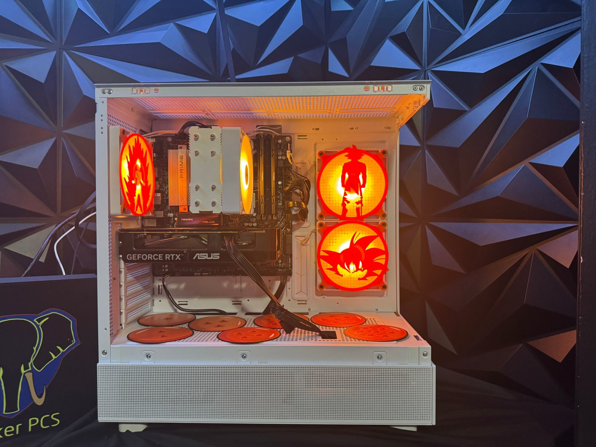 BF SALE 🔥 Son Goku Build 🐉⚡Ryzen 5 7600X | RTX 5060 | 32 GB DDR5|1 TB NVMe