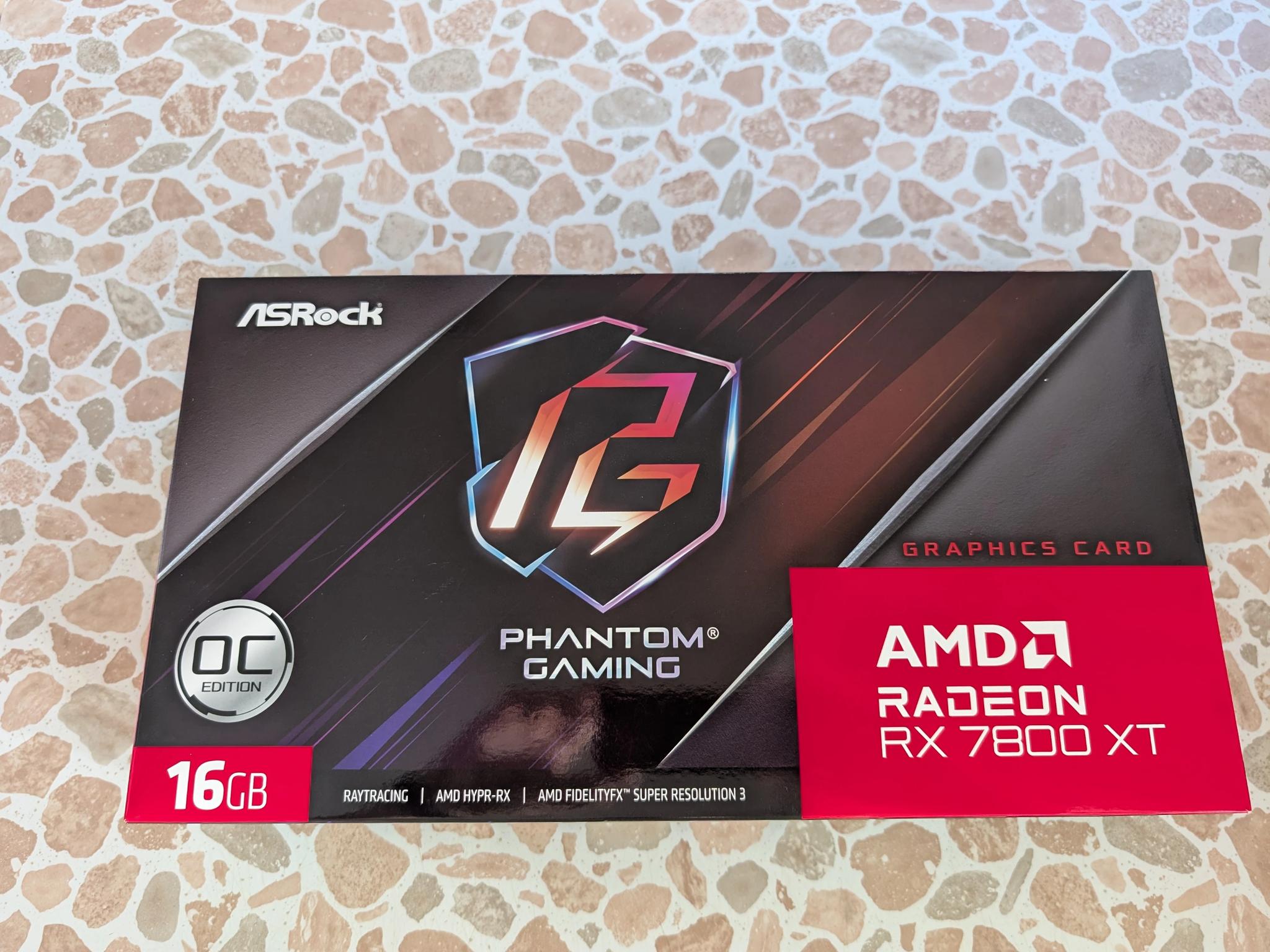 ASRock RX 7800 XT Phantom Gaming 16 GB OC