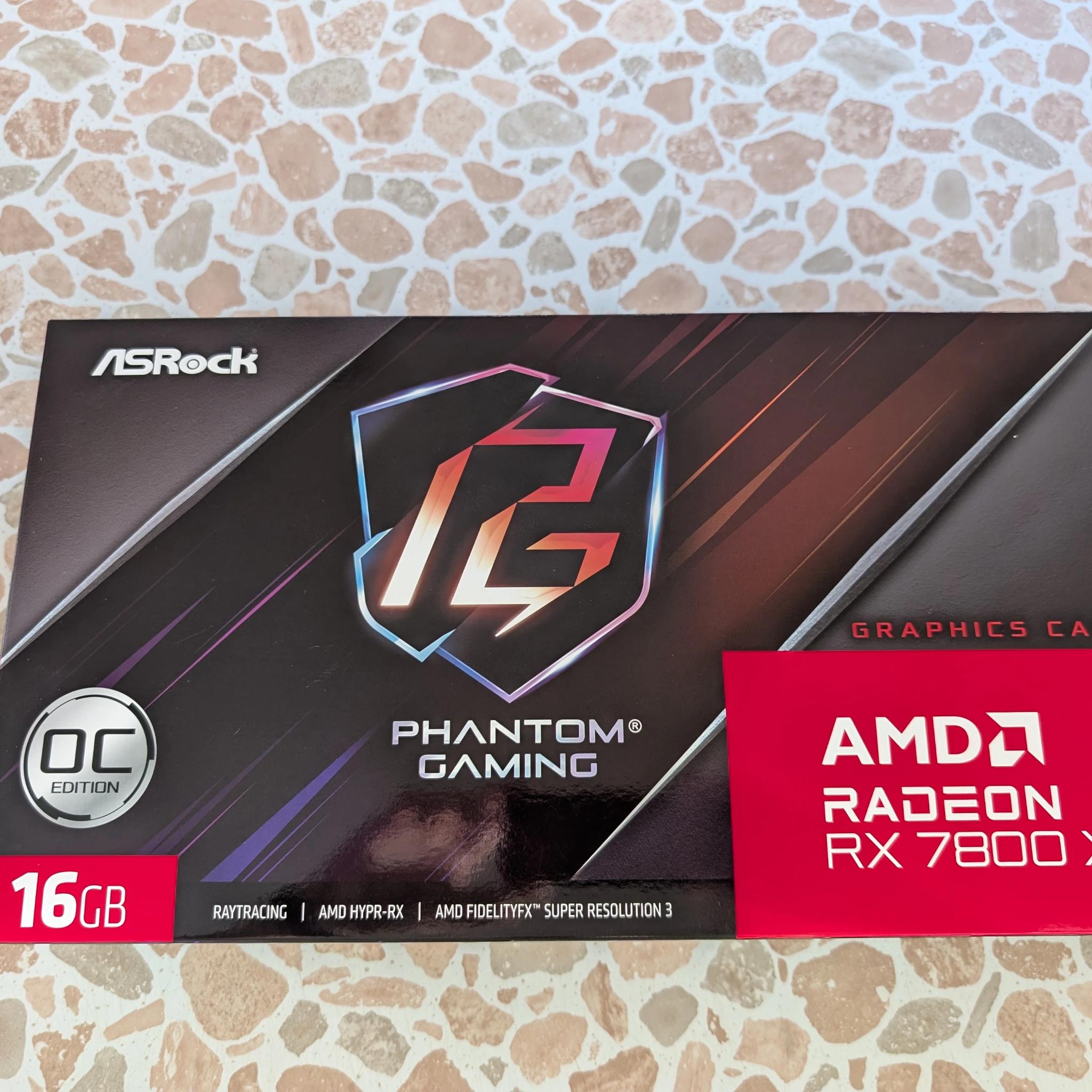 ASRock RX 7800 XT Phantom Gaming 16 GB OC