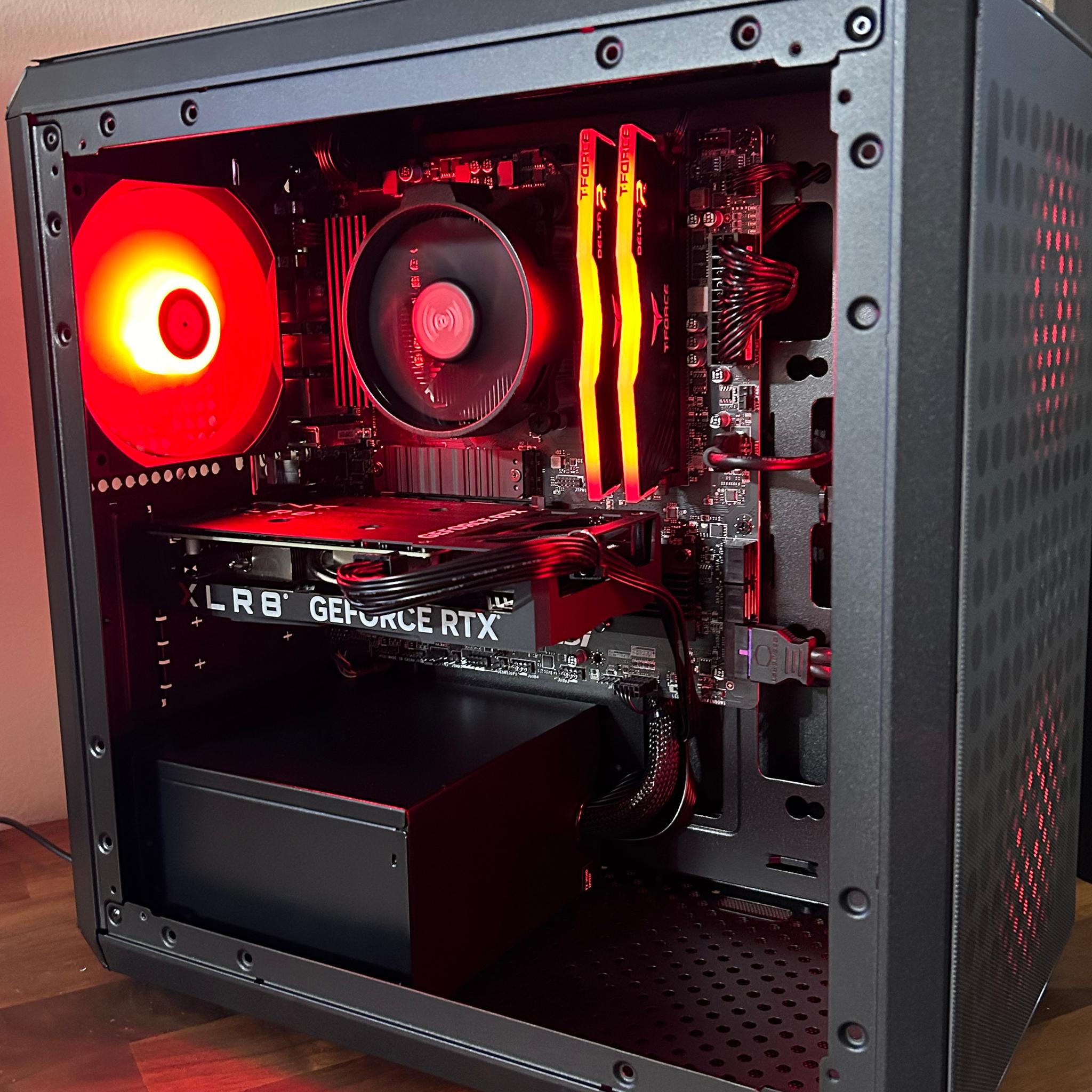 **HOLIDAY SALE** RTX 4060 | Ryzen 5 5500 | 1TB SSD | WI-FI | The Dark Trooper