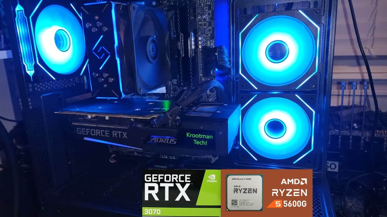 1440p Custom gaming/streaming pc with an RTX 3070!