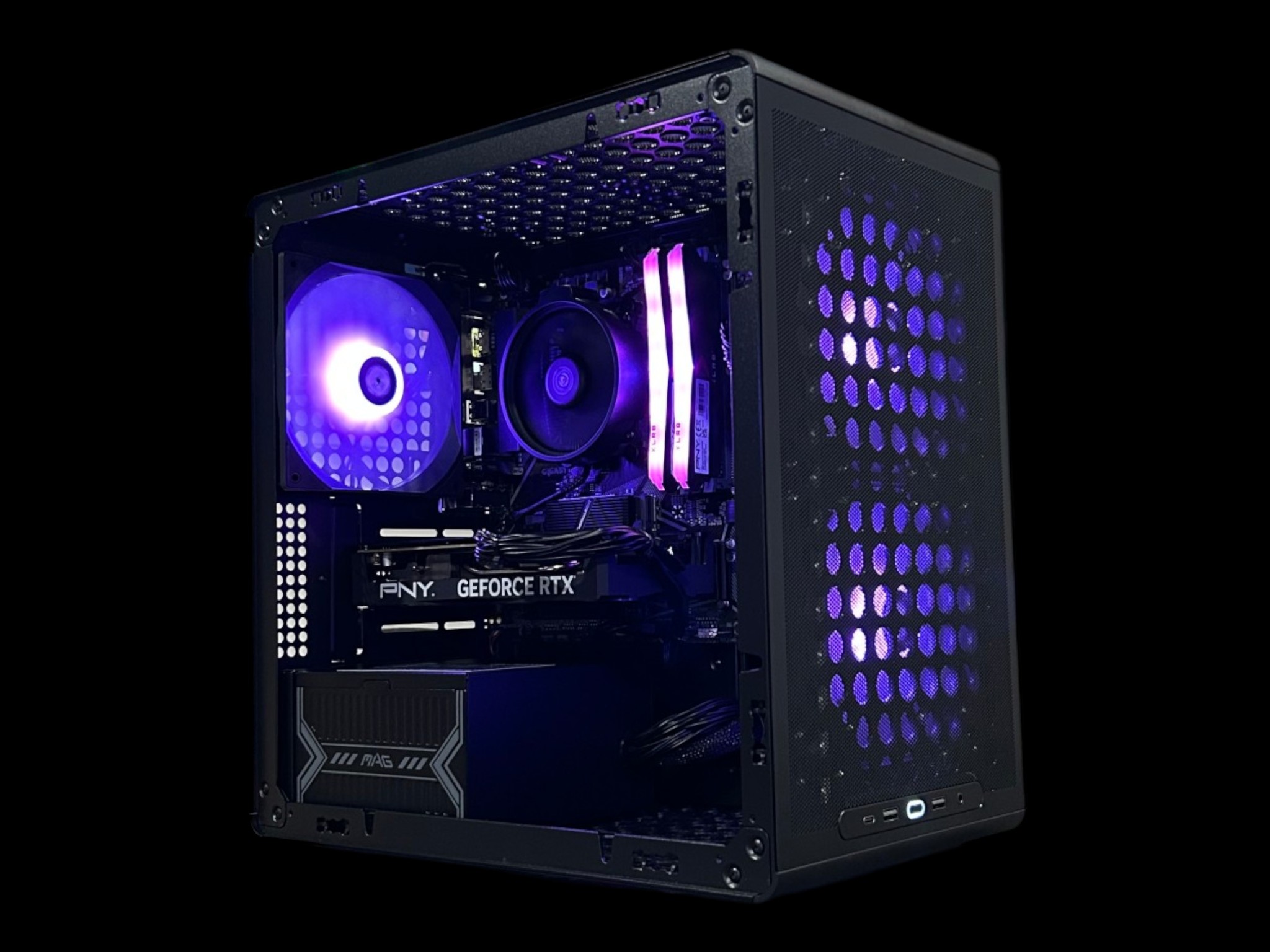 RTX 4060ti 8GB | Ryzen 5 5500 | 16GB DDR4 | 1TB NVMe | The Dark Trooper