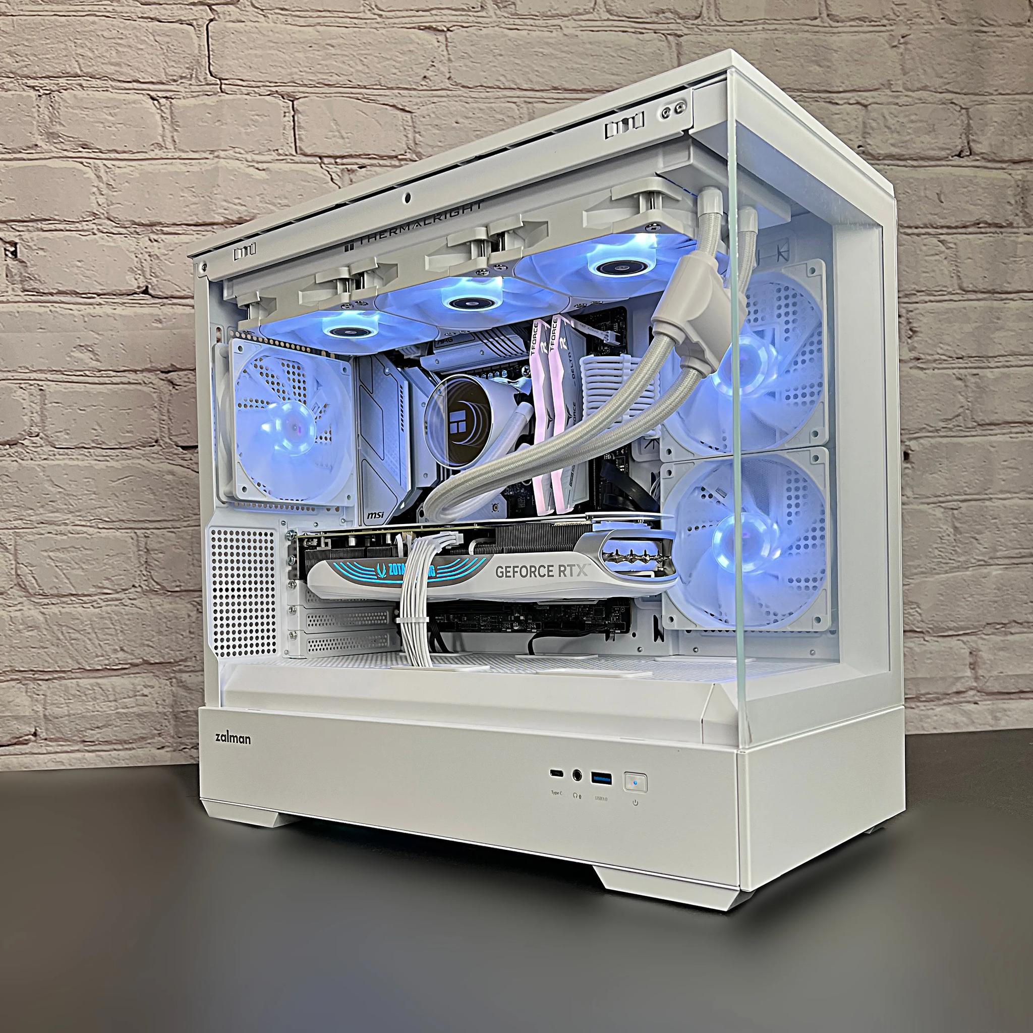 Intel i7 13700KF RTX 4070 TI 32GB DDR5 RAM 2TB M.2 WIFI 6E/Bluetooth Win 11 Pro Gaming PC